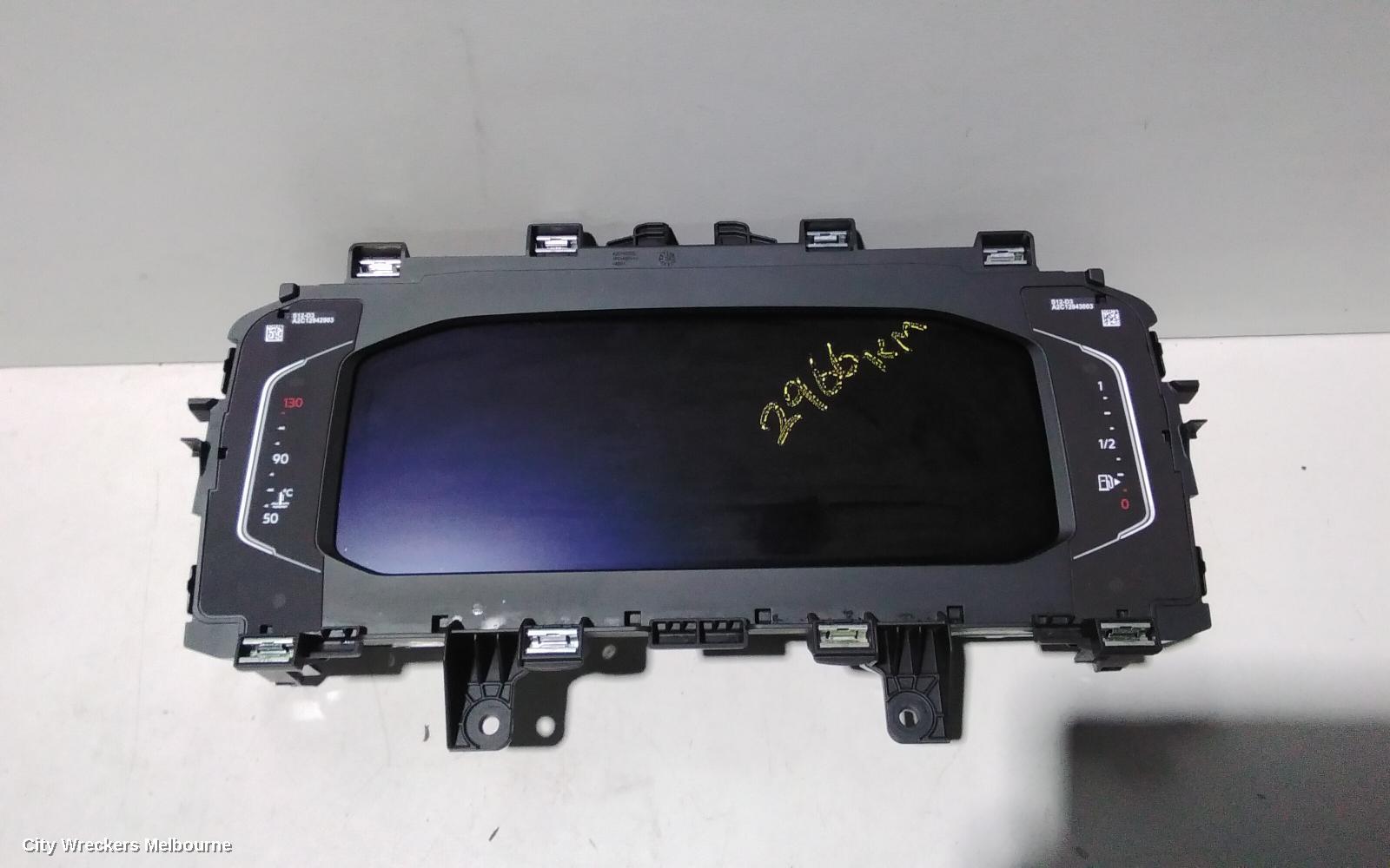 VOLKSWAGEN TIGUAN INSTRUMENT CLUSTER, INSTRUMENT CLUSTER, AUTO T/M, PETROL, SOUND & VISION PACKAGE TYPE, 5NA, 06/2016 - 02/2021 - Image 2