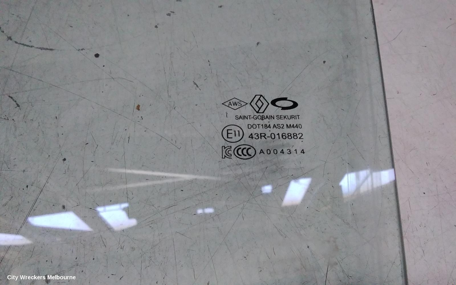 RENAULT KALEOS LEFT FRONT DOOR WINDOW, XZG, 05/2016 ONWARDS - Image 3