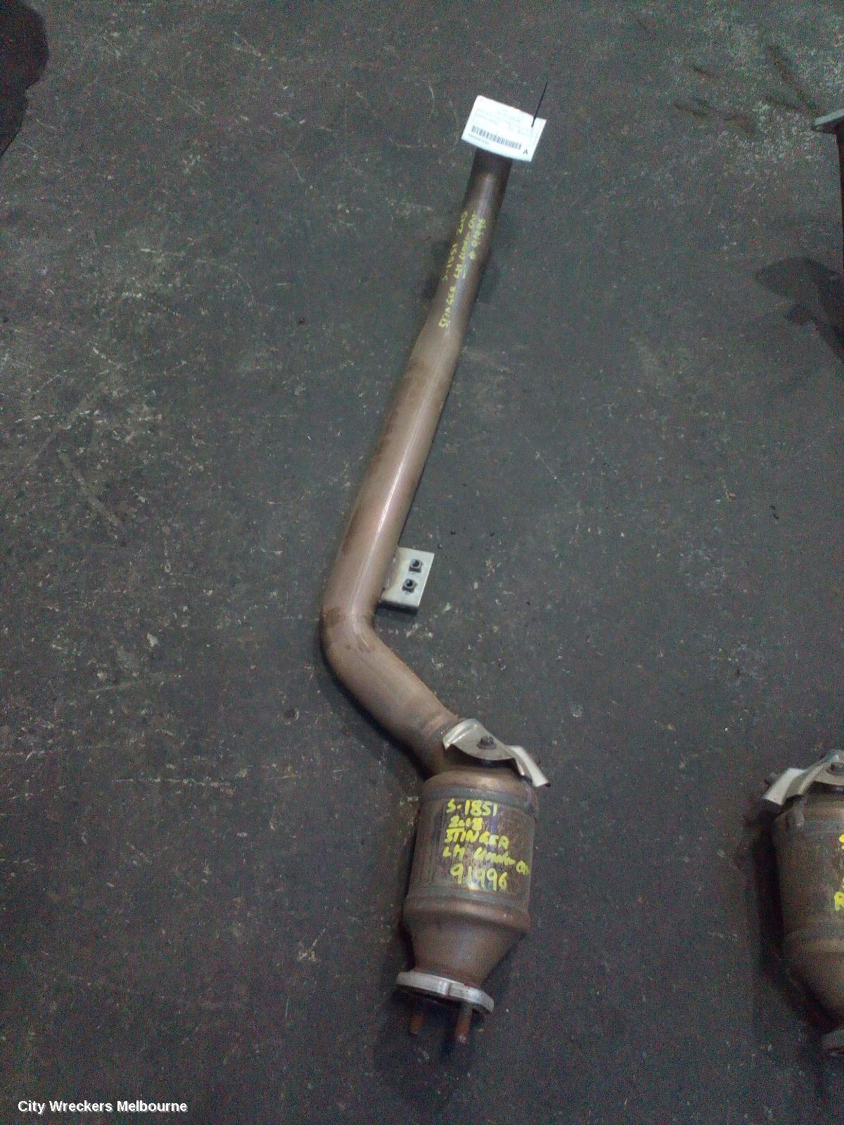 KIA STINGER CATALYTIC CONVERTER, UNDER CAR-CAT TYPE, 3.3, PETROL, LH SIDE, CK, 06/2017 ONWARDS - Image 2