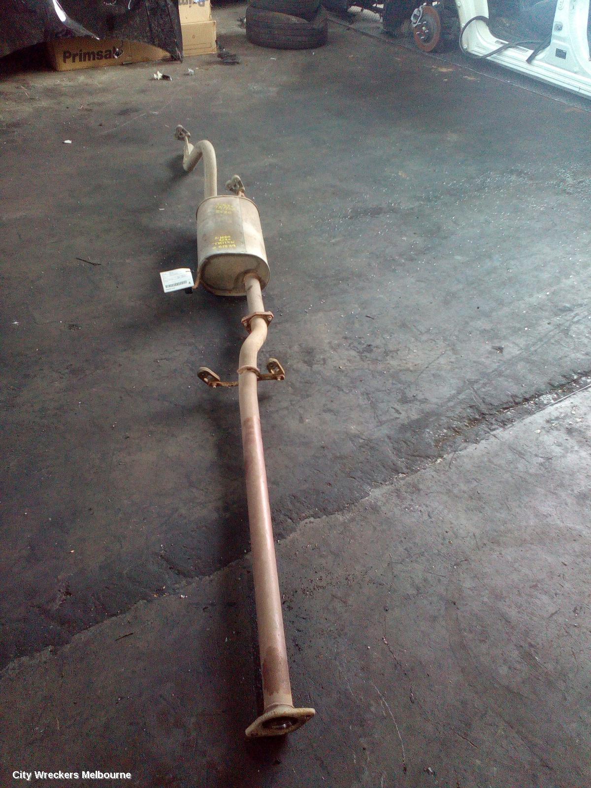 MITSUBISHI TRITON EXHAUST SYSTEM, MQ-MR, 03/2015 - 10/2023 - Image 1