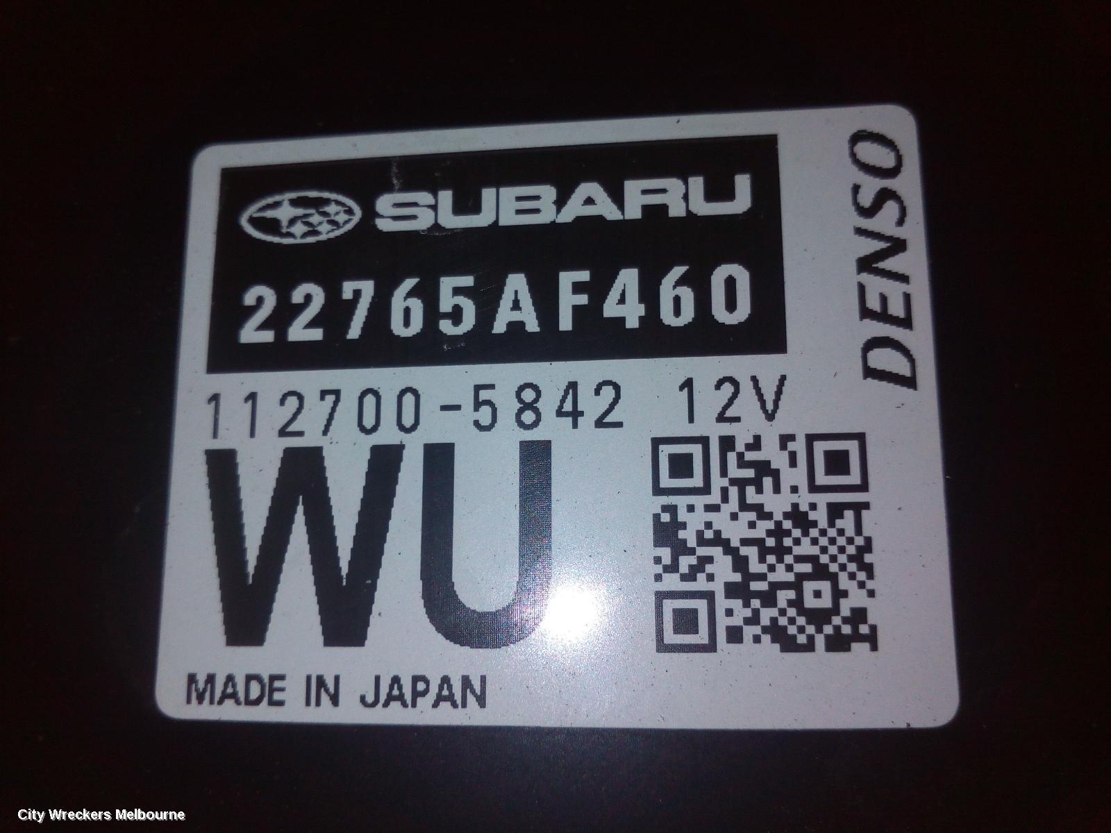 SUBARU OUTBACK ECU, ENGINE ECU, 3.6, EZ36, PETROL, ECU ONLY, 6TH GEN, 08/2014 - 12/2020 - Image 1