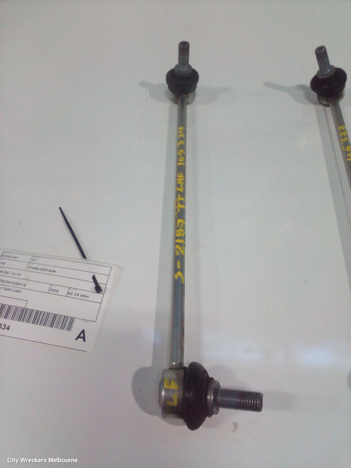 AUDI TT STABILISER BAR, 8J, 09/2006 - 12/2014 - Image 2
