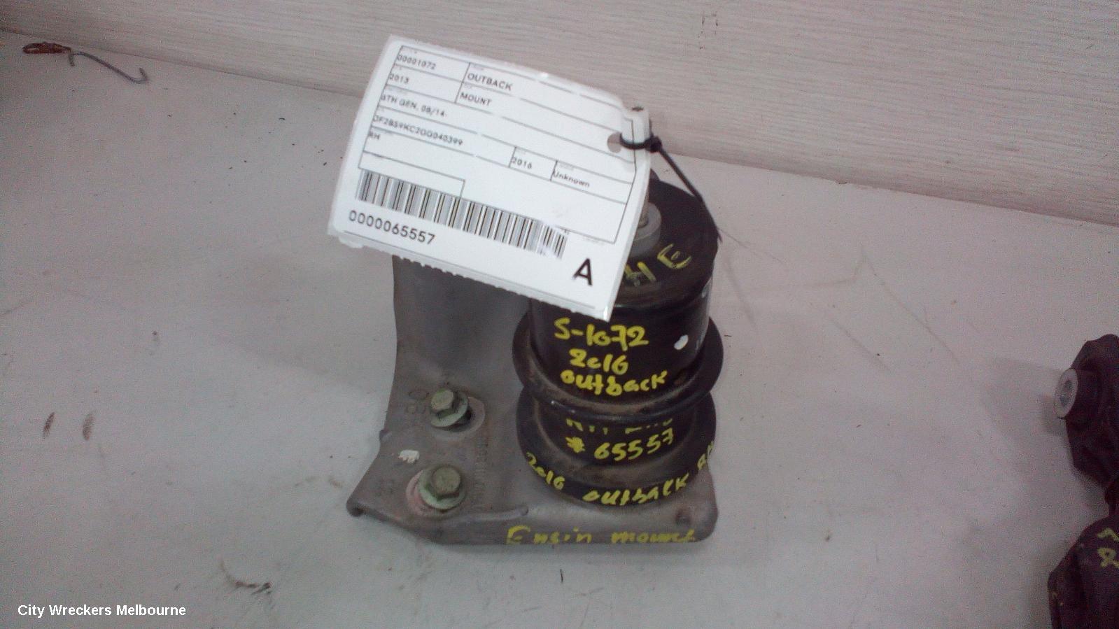 SUBARU OUTBACK MOUNT, 6TH GEN, 08/2014 - 12/2020 - Image 1