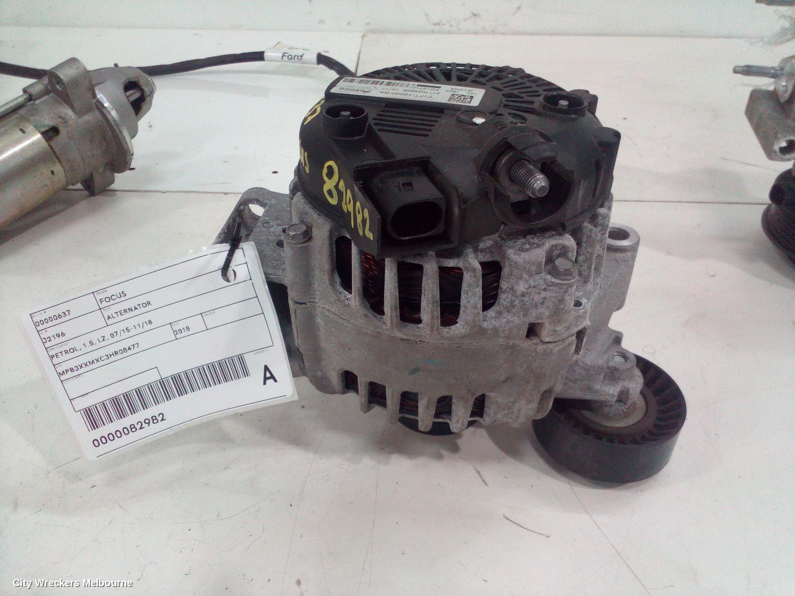 FORD FOCUS ALTERNATOR, PETROL, 1.5, LZ, 07/2015 - 11/2018 - Image 3