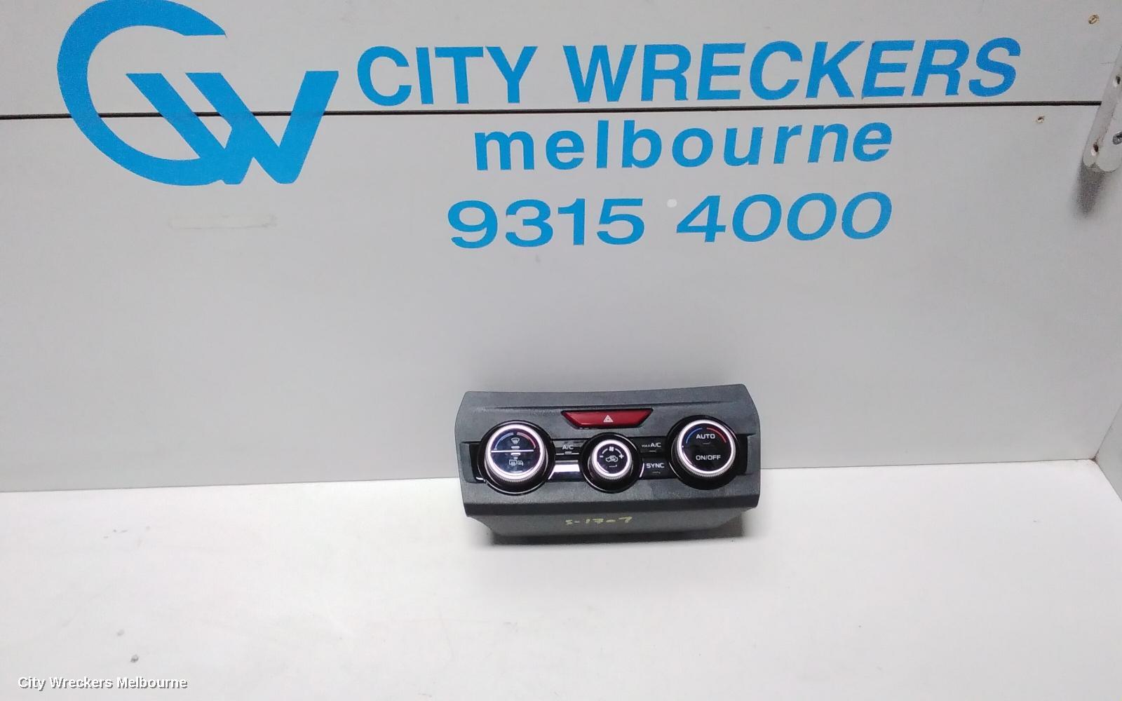 SUBARU XV HEATER/AC CONTROLS, G5X, DUAL ZONE CLIMATE CONTROL TYPE, 03/2017 - 06/2023 - Image 1