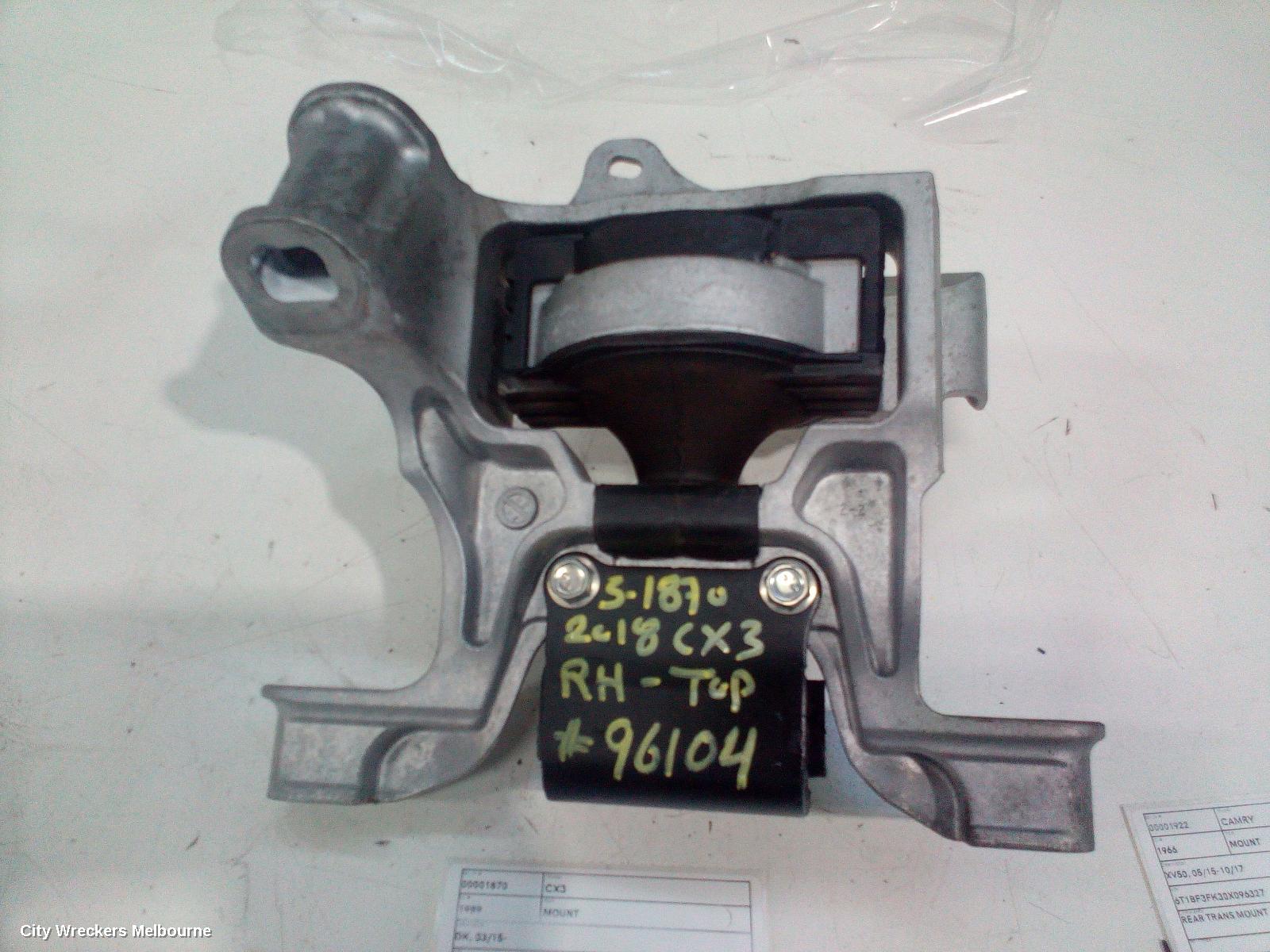 MAZDA CX3 MOUNT, DK, 03/2015 ONWARDS - Image 2