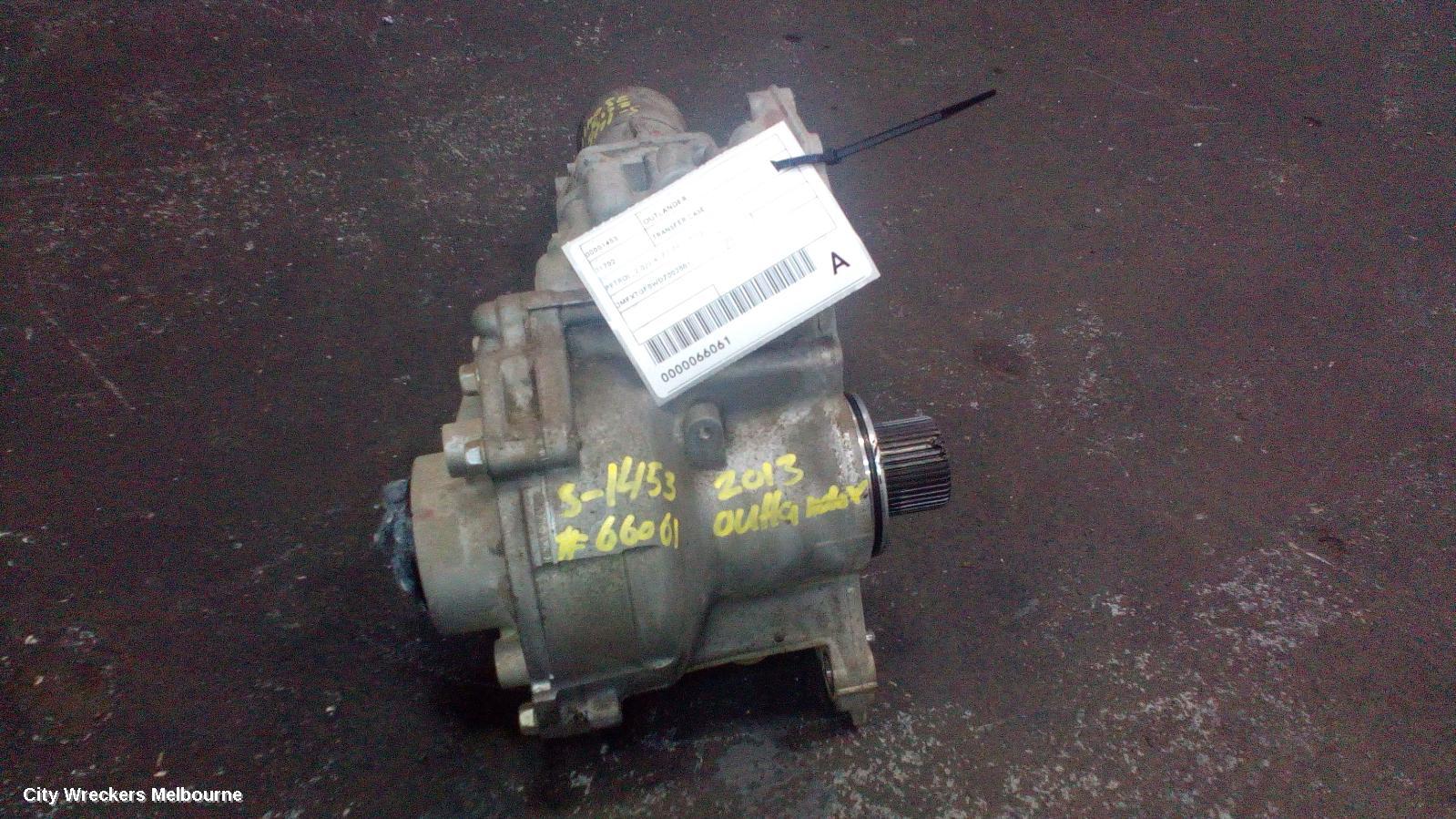 MITSUBISHI OUTLANDER TRANSFER CASE, PETROL, 2.0/2.4, ZJ-ZK, 10/2012 ONWARDS - Image 1