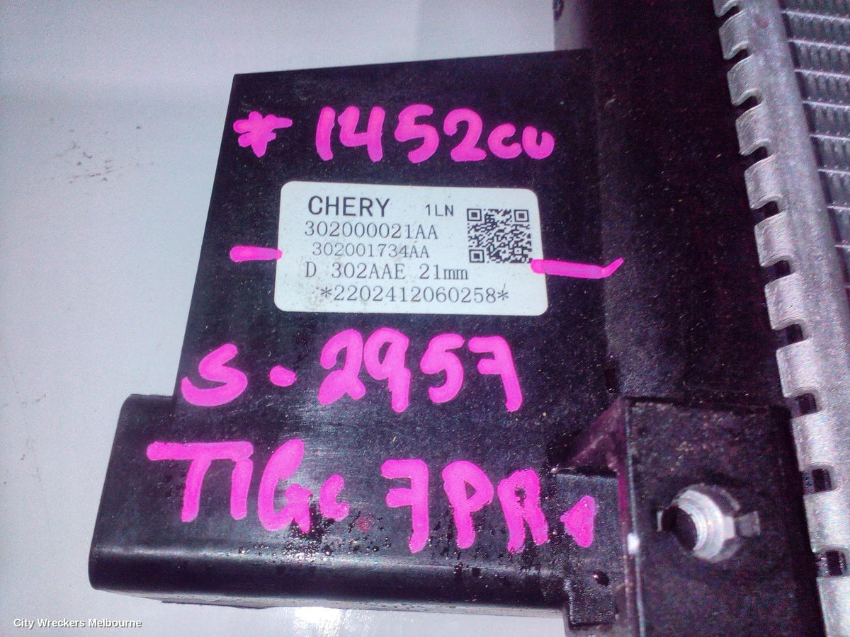 CHERY TIGGO 7 RADIATOR, T32, PETROL, 1.6, TURBO, 05/2023 ONWARDS - Image 3