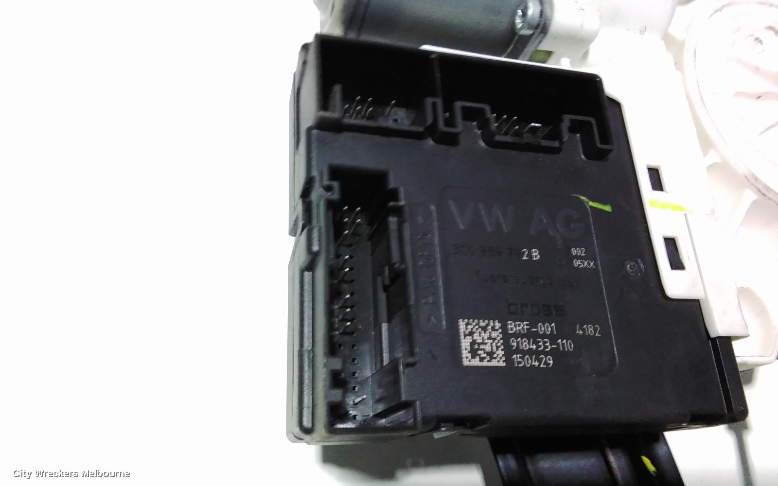 VOLKSWAGEN JETTA LEFT FRONT WINDOW REG/MOTOR, 1B, 02/2011 - 12/2017 - Image 2