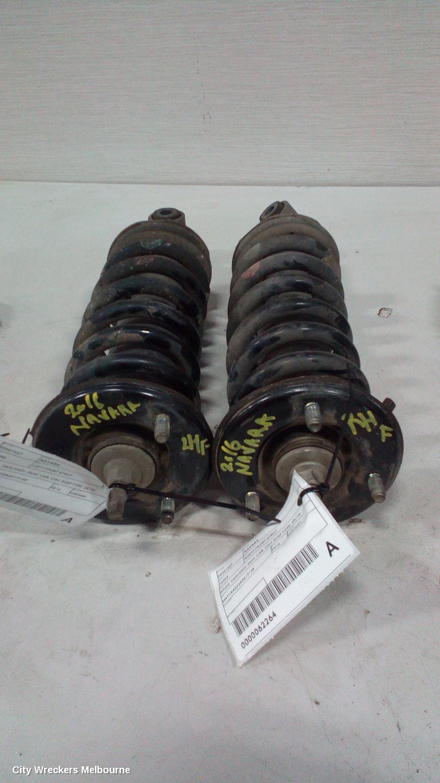NISSAN NAVARA LEFT FRONT STRUT, NP300, 2WD/4WD, DUAL CAB, COIL SUSP TYPE, 05/2015 ONWARDS - Image 2