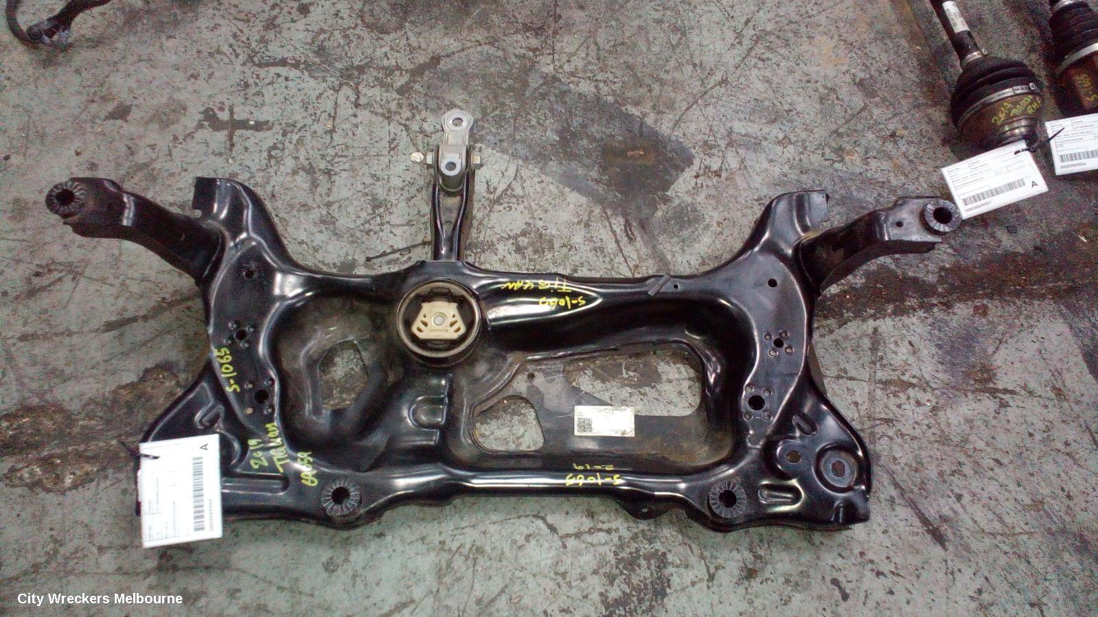 VOLKSWAGEN TIGUAN FRT XMEMBER/CRADLE, 5NA, CROSSMEMBER, 06/2016 ONWARDS - Image 2
