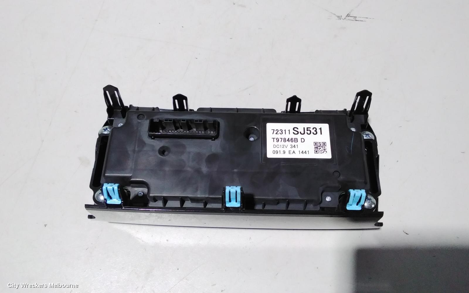 SUBARU FORESTER HEATER/AC CONTROLS, SK, DUAL ZONE CLIMATE CONTROL TYPE, 08/2018 - 11/2024 - Image 3