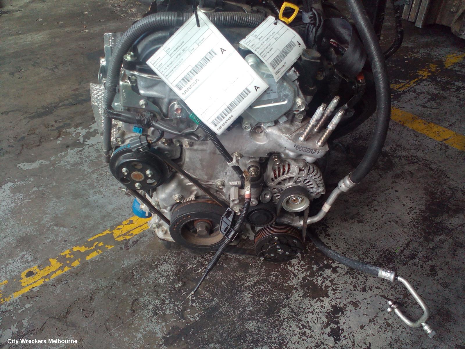 MAZDA CX3 ENGINE, PETROL, 2.0, 109 KW, PE-VPS, SKYACTIV-G, DK, 03/2015 - 07/2018 - Image 2