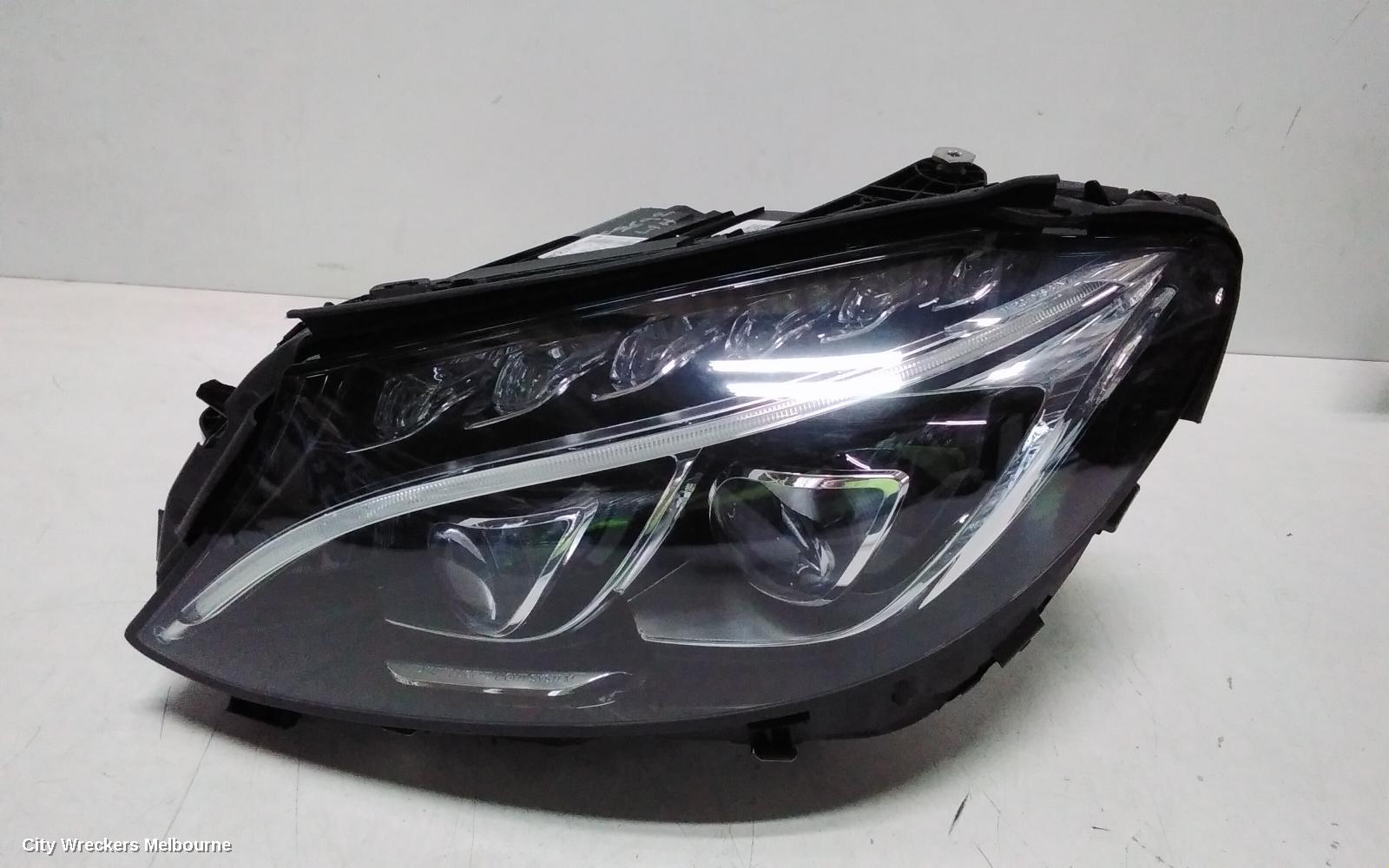 MERCEDES C CLASS LEFT HEADLAMP, W205/S205, LED TYPE, ADAPTIVE, DUAL PROJECTOR, 08/2014 - 07/2018 - Image 1