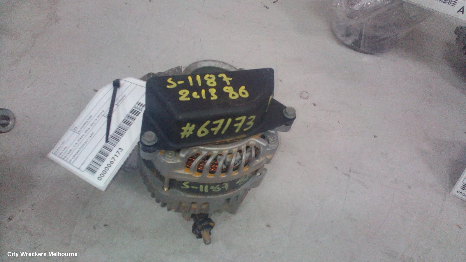 TOYOTA 86 ALTERNATOR, PETROL, 2.0, FA20, ZN6, 04/2012 - 07/2016 - Image 3