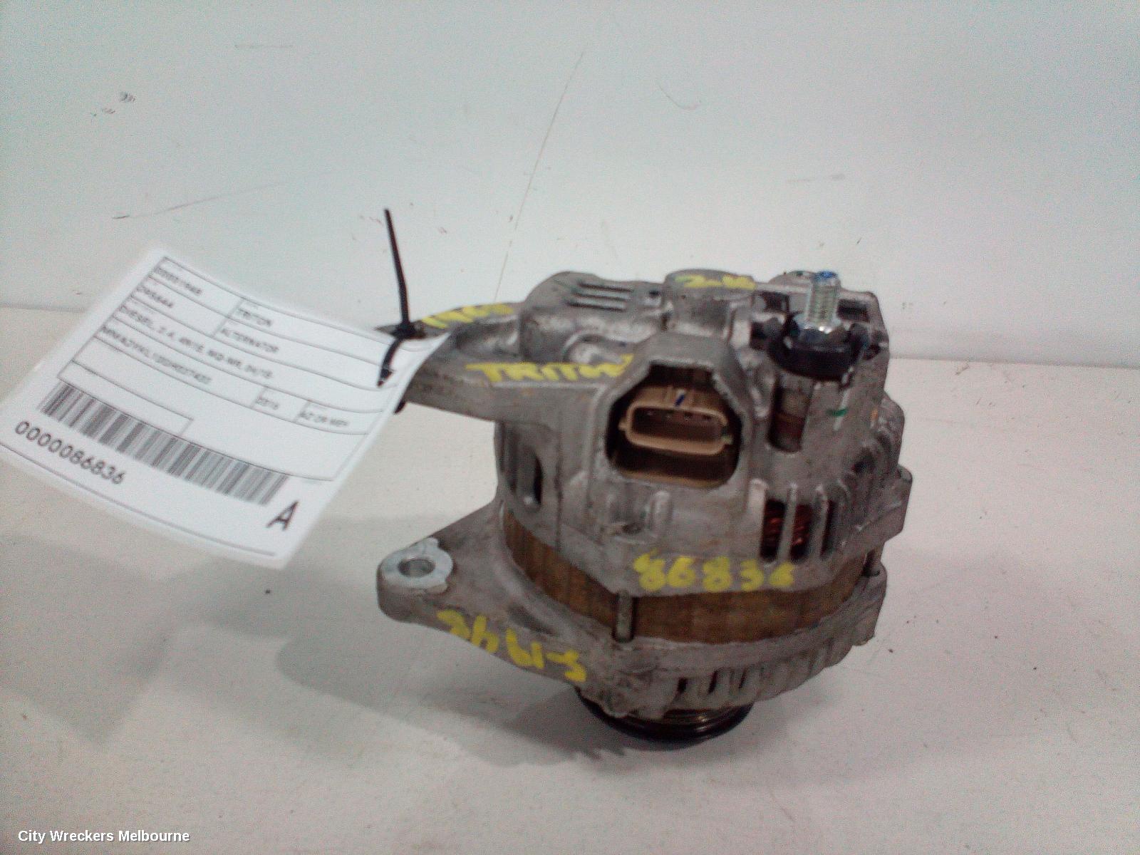 MITSUBISHI TRITON ALTERNATOR, DIESEL, 2.4, 4N15, MQ-MR, 04/2015 ONWARDS - Image 1