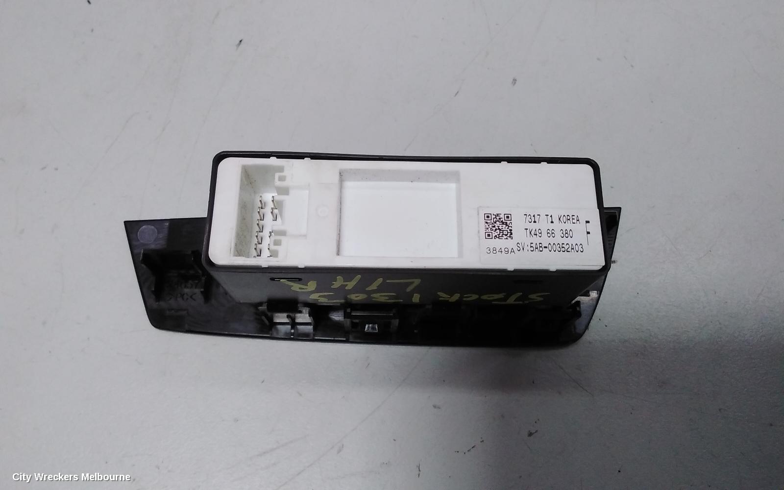 MAZDA CX9 PWR DR WIND SWITCH, LH FRONT/LH REAR/RH REAR, W/ ONE TOUCH DRIVER POWER WINDOW TYPE, TC, 07/2016 ONWARDS - Image 3