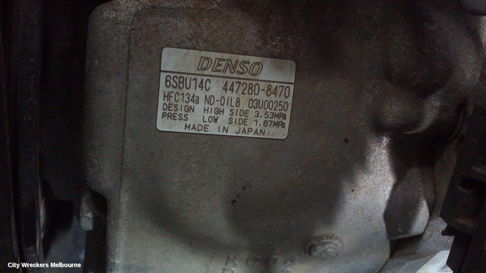 HOLDEN COMMODORE A/C COMPRESSOR, VF, 3.0, 05/2013 - 12/2017 - Image 1