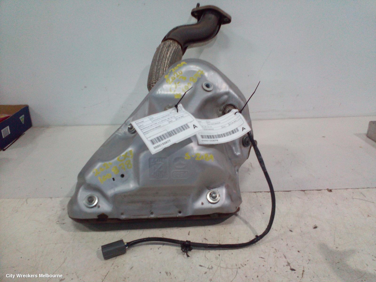 MAZDA CX3 CATALYTIC CONVERTER, MANIFOLD-CAT TYPE, 2.0, PETROL, DK, 03/2015 ONWARDS - Image 1