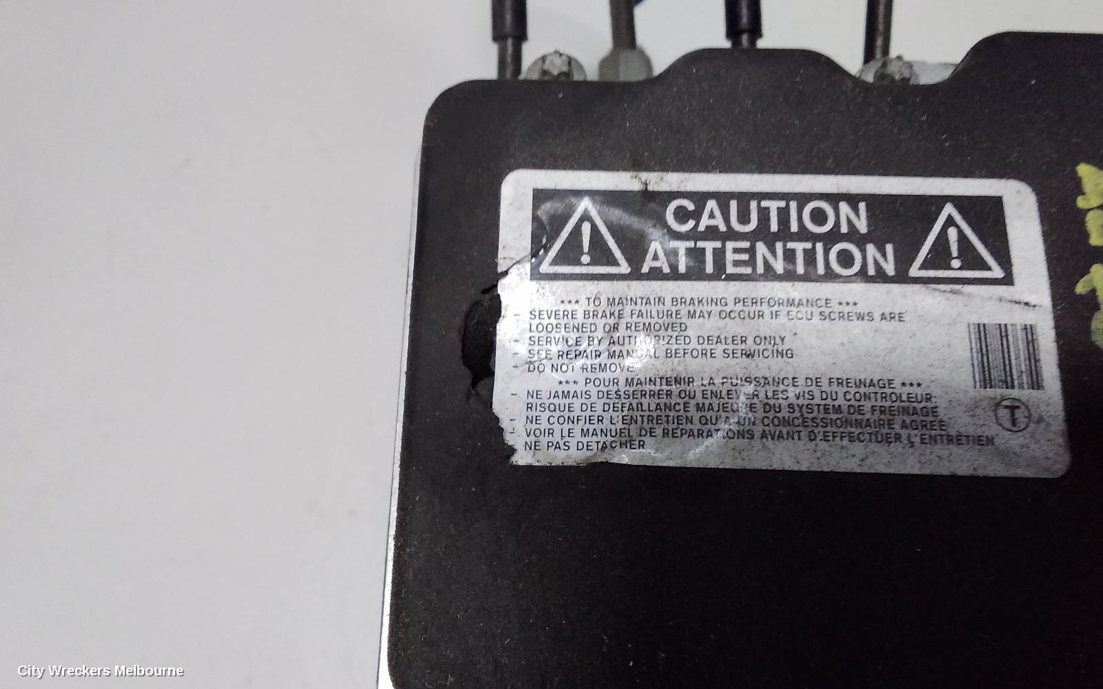 TOYOTA AURION ABS PUMP/MODULATOR, GSV40R, 10/2006 - 03/2012 - Image 3