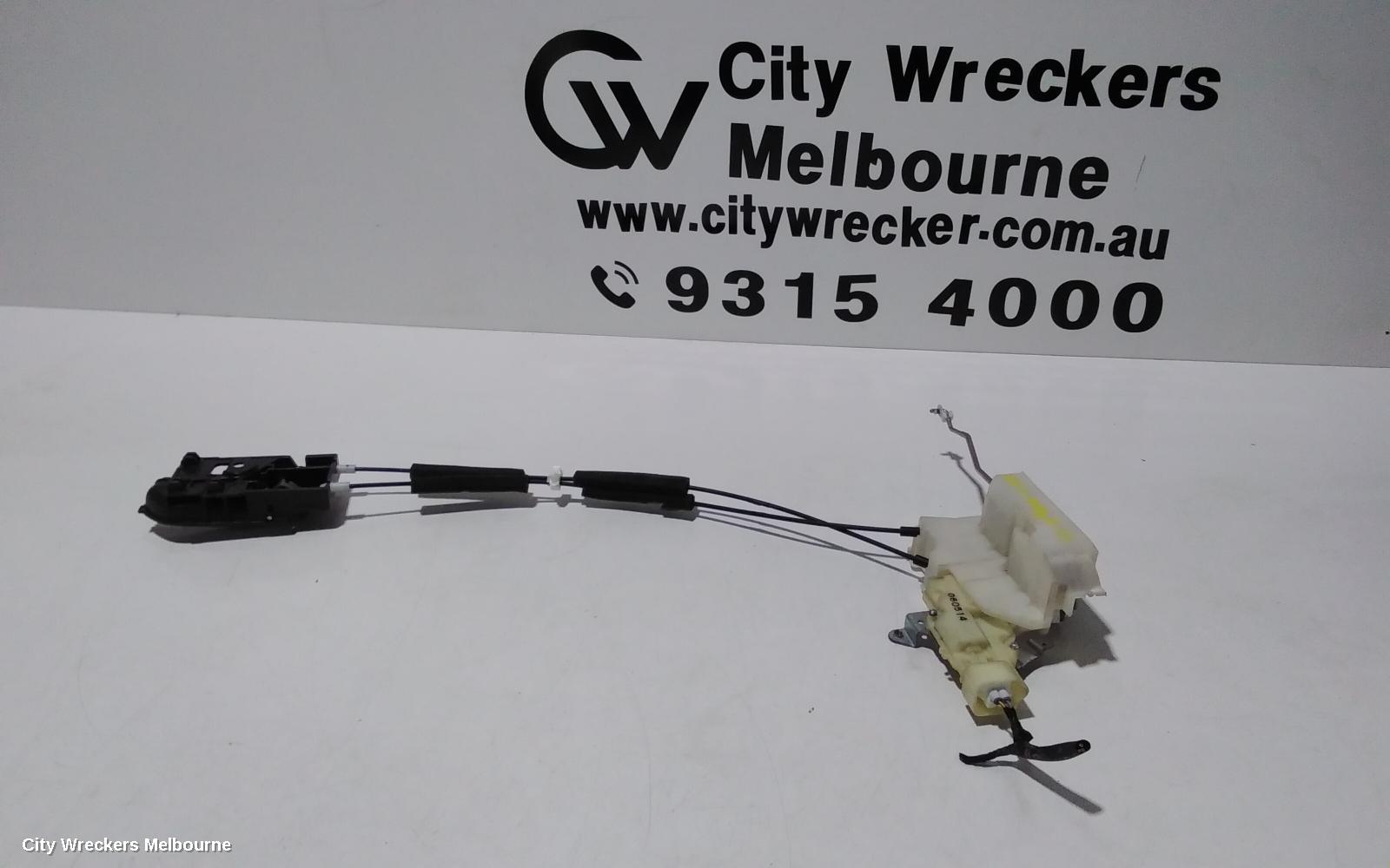 HOLDEN COLORADO DOOR/BOOT/GATE LOCK, LEFT FRONT DOOR LOCK, RG, 01/2012 - 12/2020 - Image 1