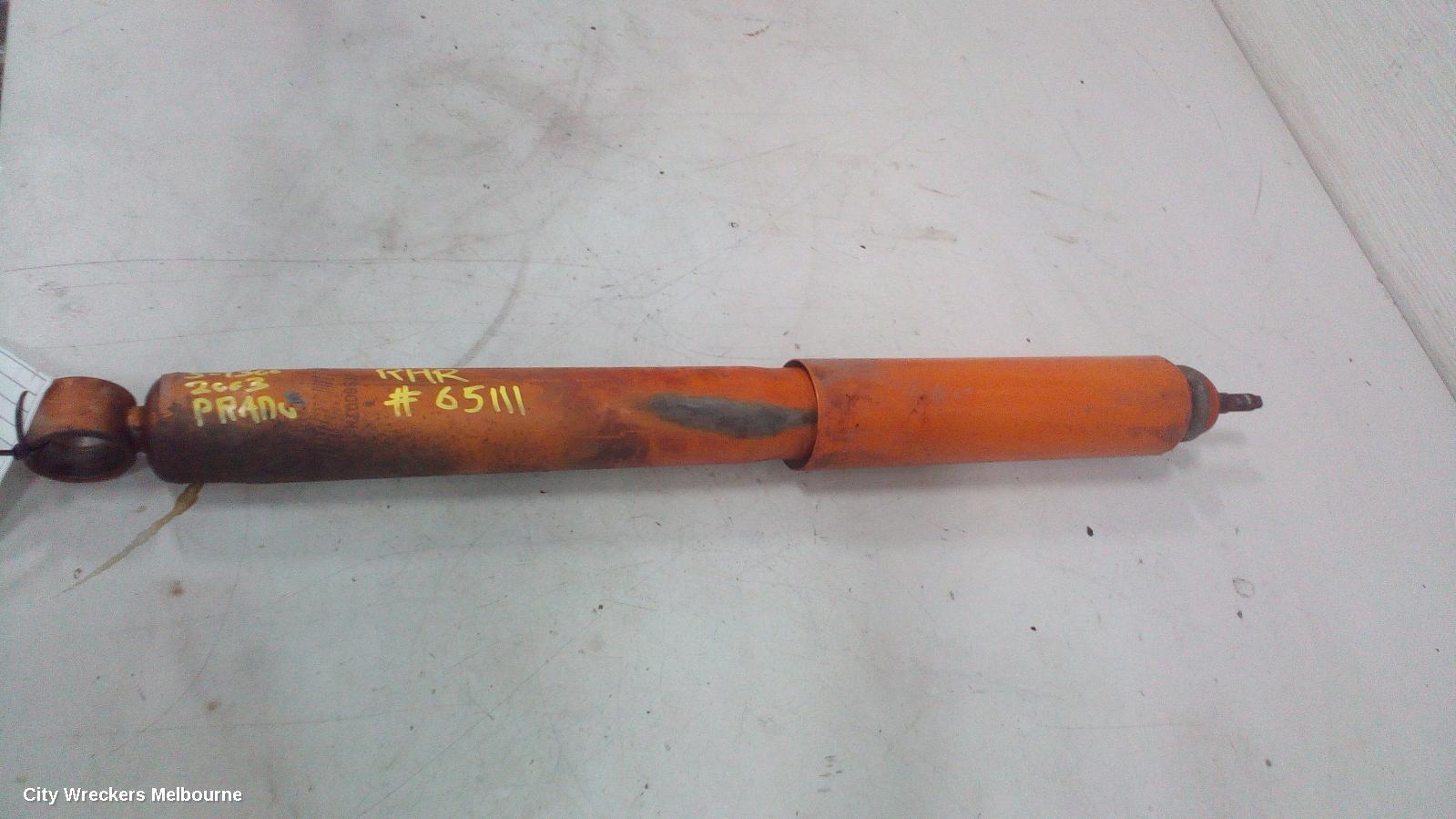 TOYOTA PRADO RIGHT REAR STRUT, STANDARD TYPE, 120 SERIES, 02/2003 - 10/2009 - Image 2
