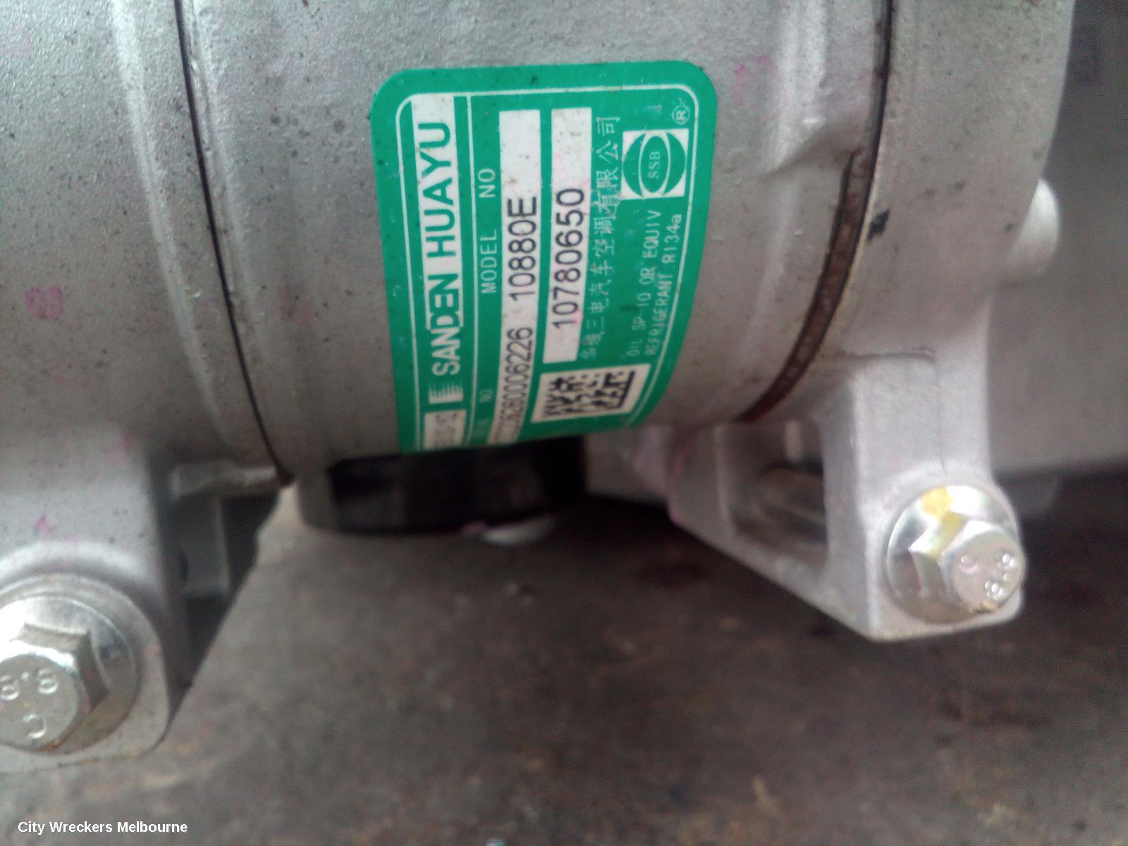 MG ZS A/C COMPRESSOR, AZS1, 1.5, PETROL, 09/2017 ONWARDS - Image 3