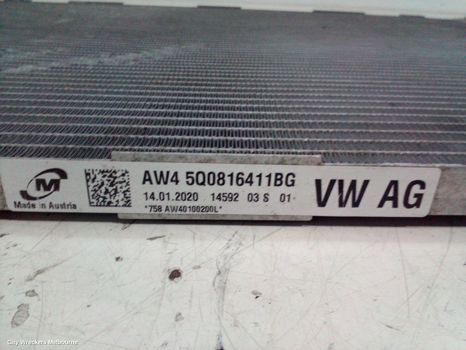 VOLKSWAGEN T-CROSS A/C CONDENSER, 1.0, PETROL, C1, 01/2020 ONWARDS - Image 1