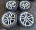 AUDI Q7 WHEEL MAG, 4M, FACTORY, 21X9.5IN, 5 TWIN SPOKE, SILVER, 07/2015 - 03/2020 - Image 1