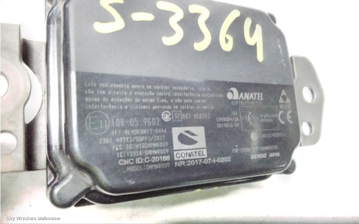 TOYOTA CAMRY, XV70, 09/2017 - 05/2024, FRONT BAR RADAR MODULE : 88210-62020: 146679 - Image 3