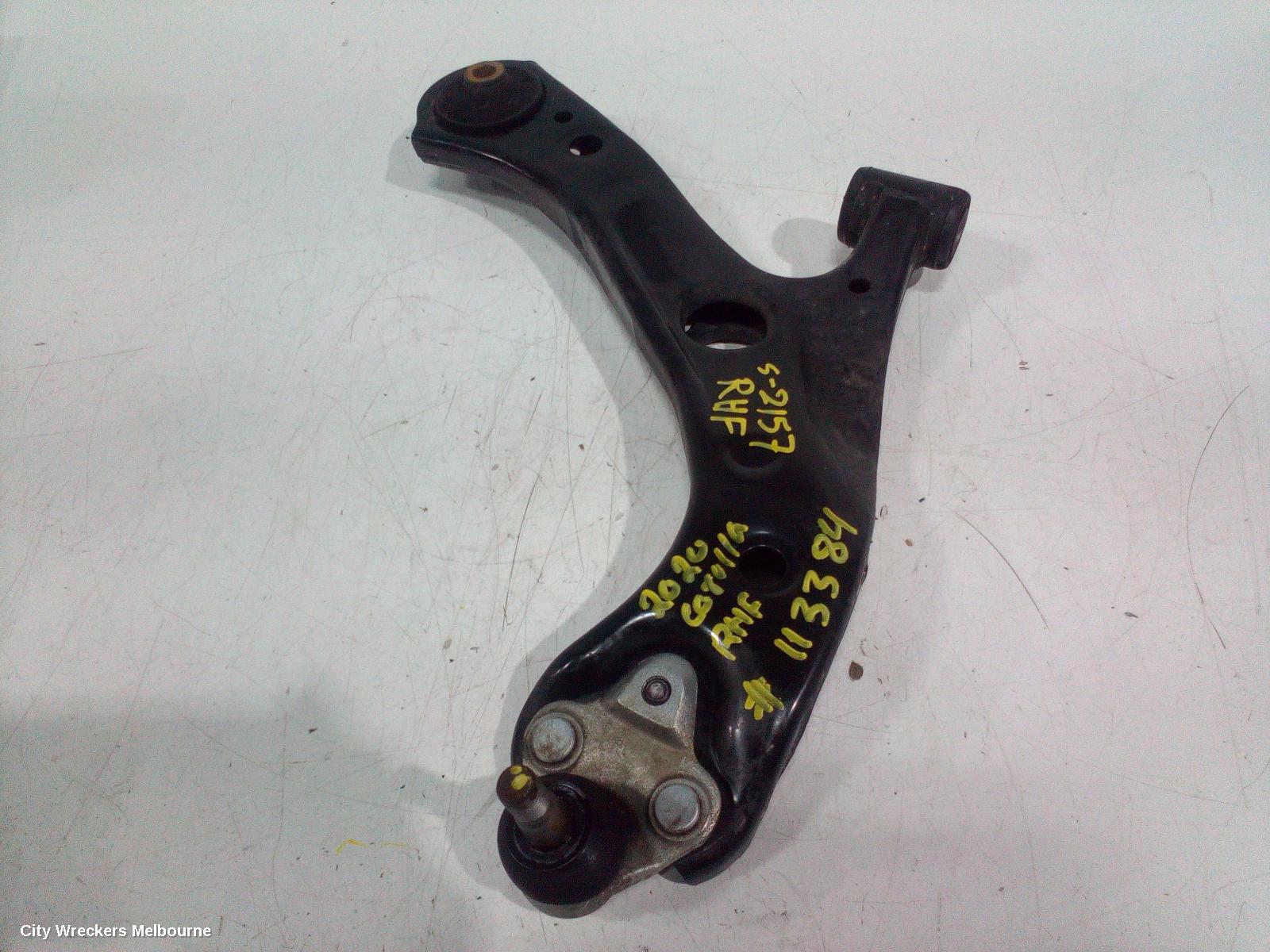 TOYOTA COROLLA RIGHT FRONT LOWER CONTROL ARM, E210, 07/2018 ONWARDS - Image 2