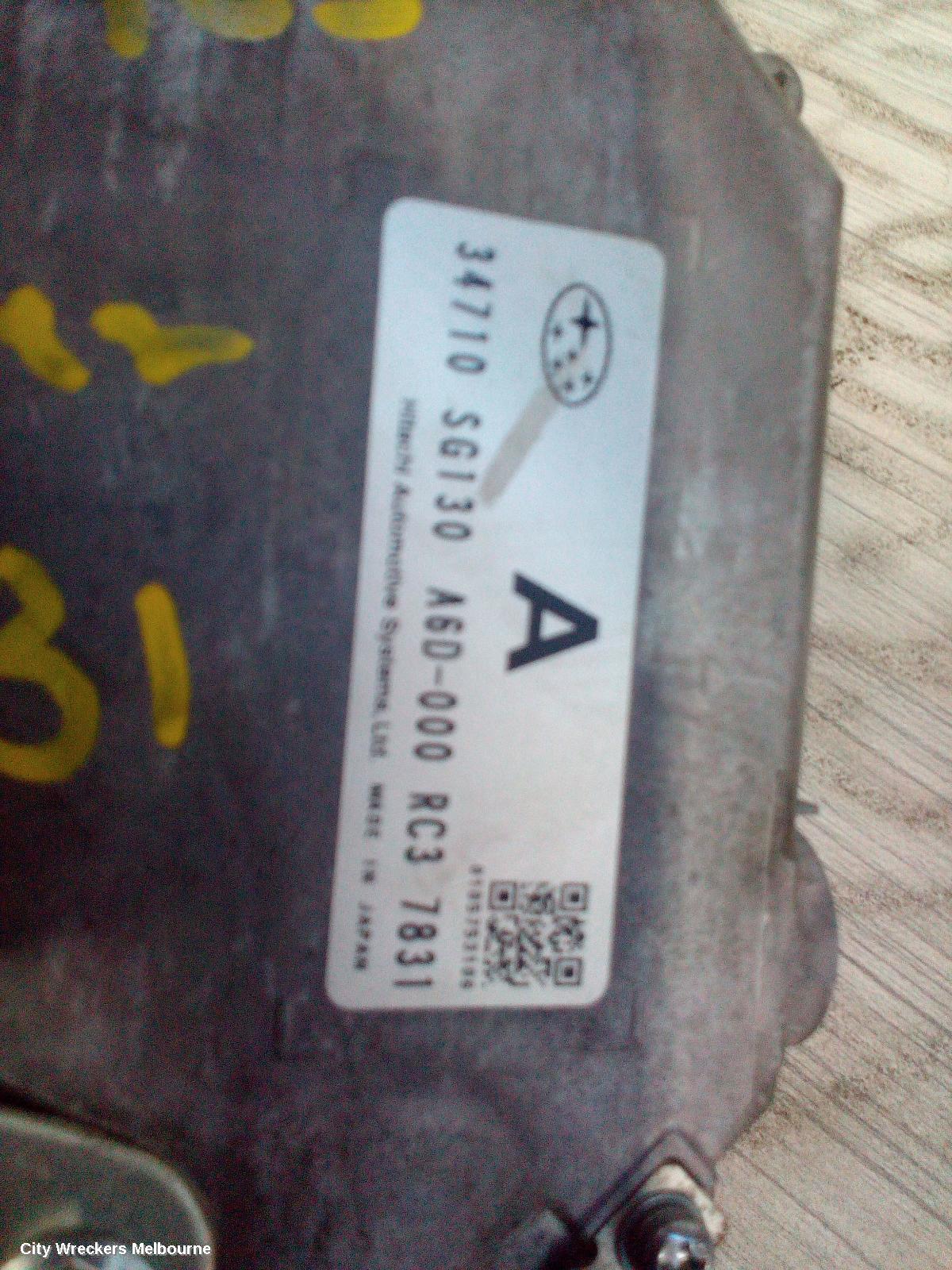 SUBARU FORESTER ECU, ENGINE ECU, 2.5, FB25, PETROL, NON TURBO, ECU ONLY, SJ, 12/2012 - 08/2018 - Image 1