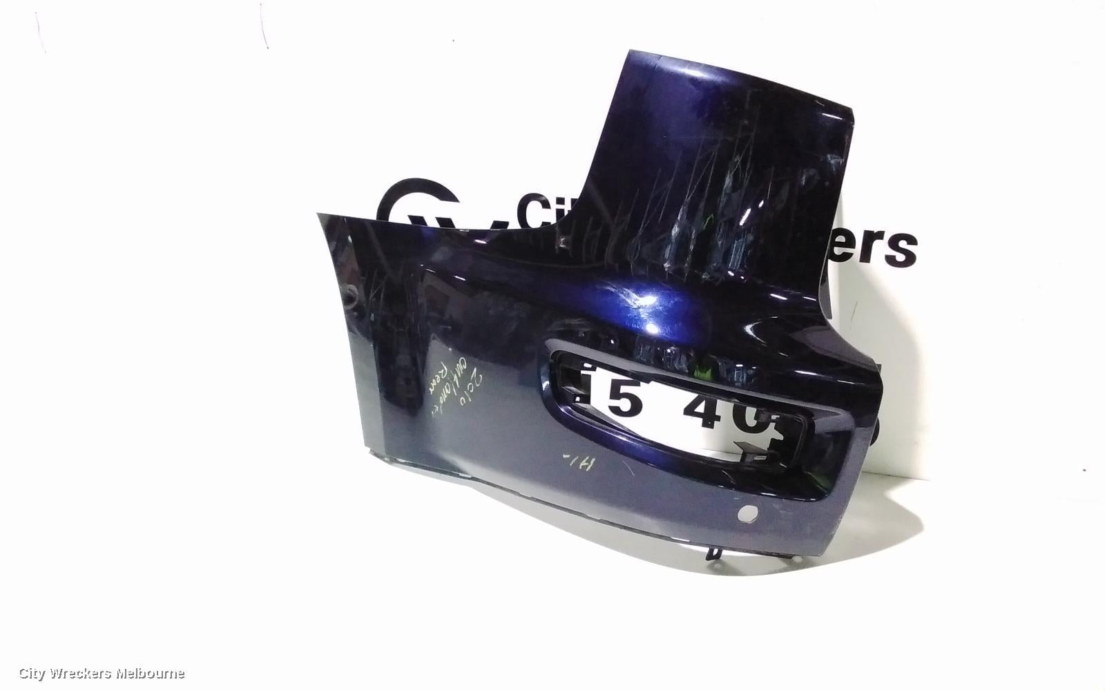 MITSUBISHI OUTLANDER REAR BUMPER, ZH, BUMPER END, LH SIDE, 09/2009 - 10/2012 - Image 2