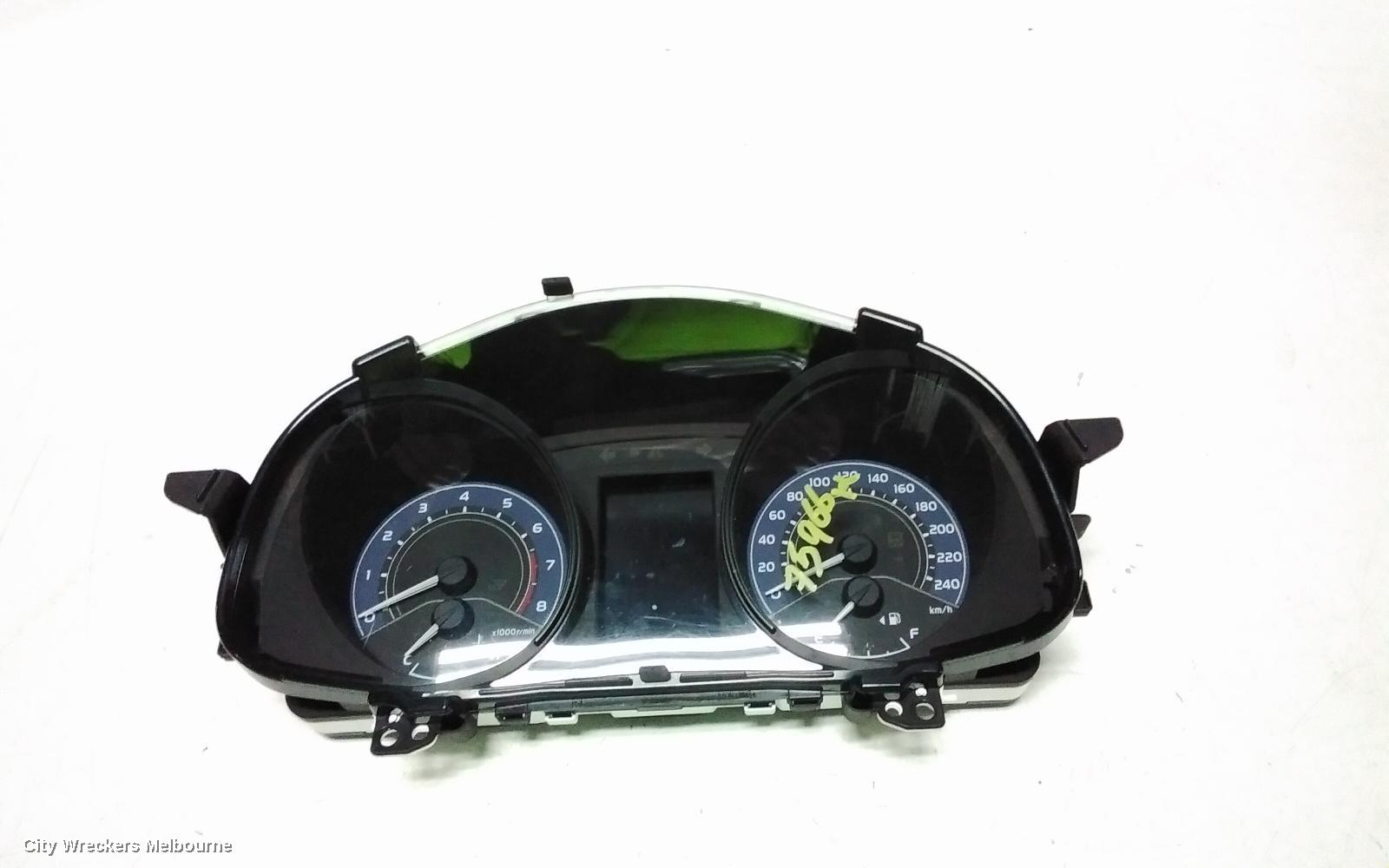 TOYOTA COROLLA INSTRUMENT CLUSTER, 1.8, AUTO T/M, 2ZR-FE, ZR/SX, ZRE182R, HATCH, 06/2015 - 06/2018 - Image 2