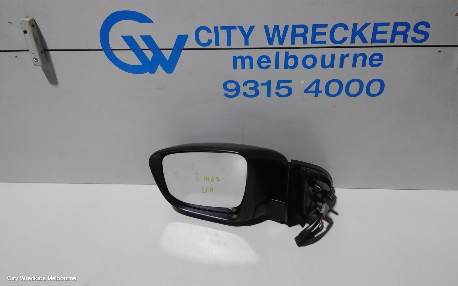 NISSAN QASHQAI LEFT DOOR MIRROR, J11, TI/TL, POWER FOLD, W/ CAMERA TYPE, 06/2014 - 06/2017 - Image 1
