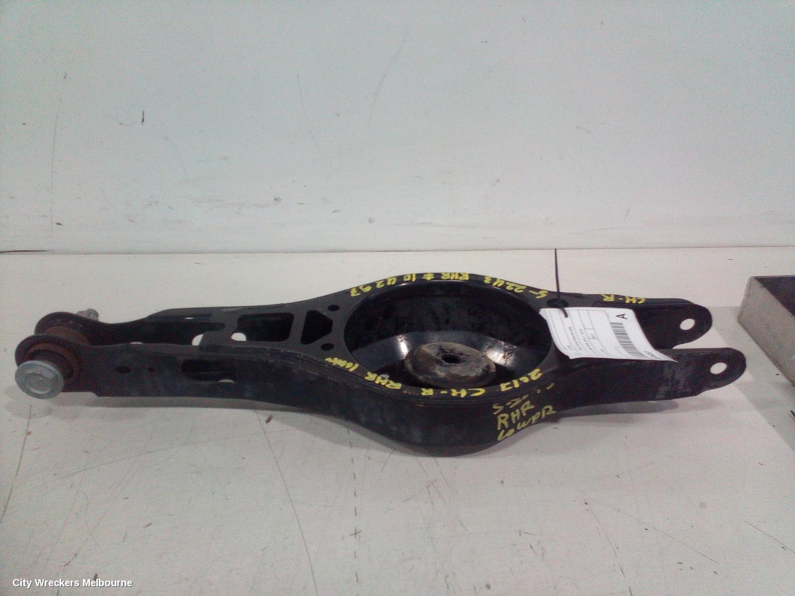 TOYOTA C-HR RIGHT REAR TRAILING ARM, LOWER CONTROL ARM-REAR, GEN 1, 12/2016 ONWARDS - Image 3