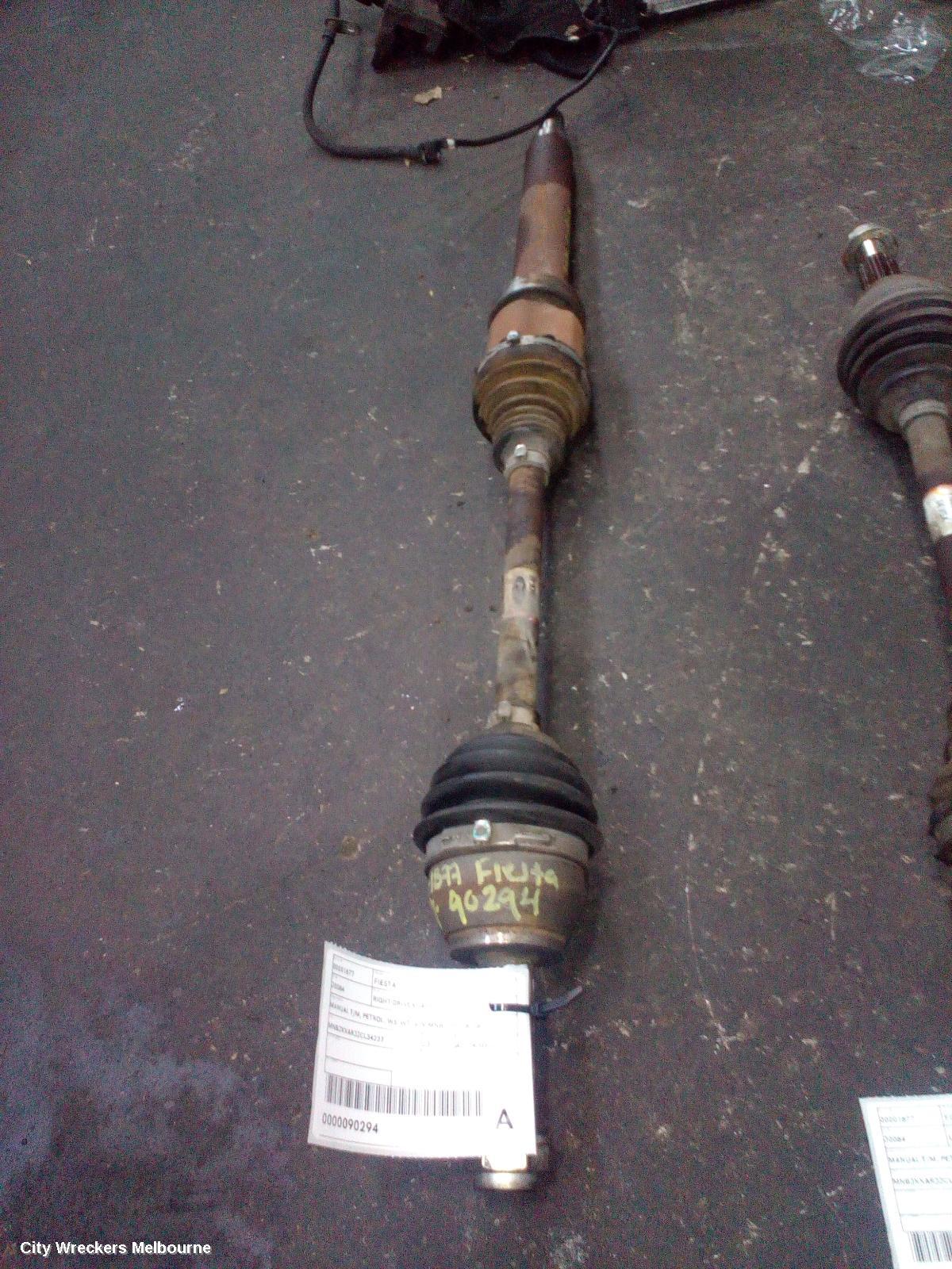 FORD FIESTA RIGHT DRIVESHAFT, MANUAL T/M, PETROL, WS-WT (VIN MNB), 07/2008 - 08/2013 - Image 1