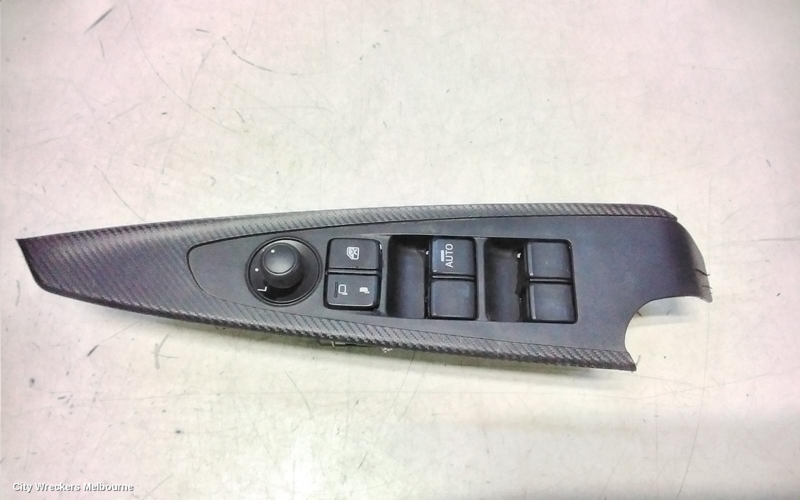 MAZDA 2 PWR DR WIND SWITCH, RH FRONT (MASTER SWITCH), W/ AUTO FOLD TYPE, DJ/DL, 02/2017 ONWARDS - Image 2
