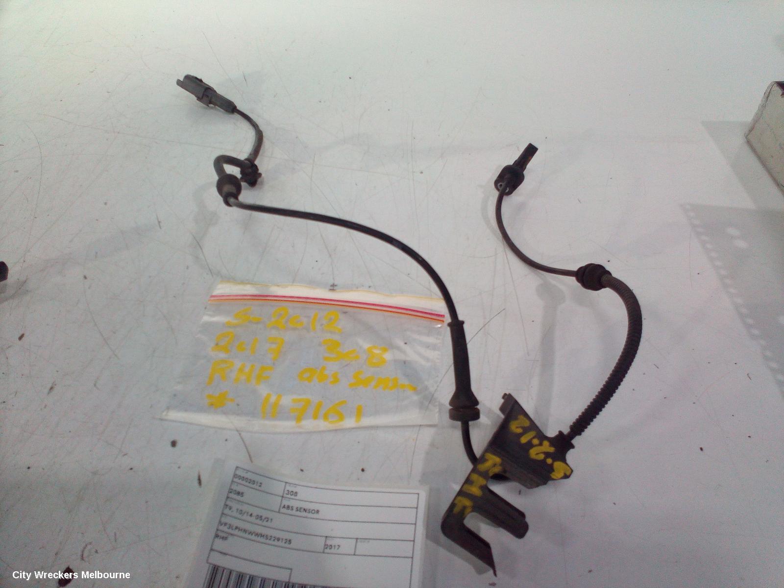 PEUGEOT 308 ABS SENSOR, T9, 10/2014 - 05/2021 - Image 3