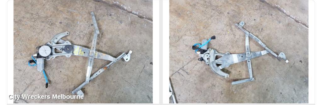 SUBARU IMPREZA LEFT FRONT WINDOW REG/MOTOR, SEDAN, POWER, 2 WIRE TYPE, 10/2000 - 04/2007 - Image 1