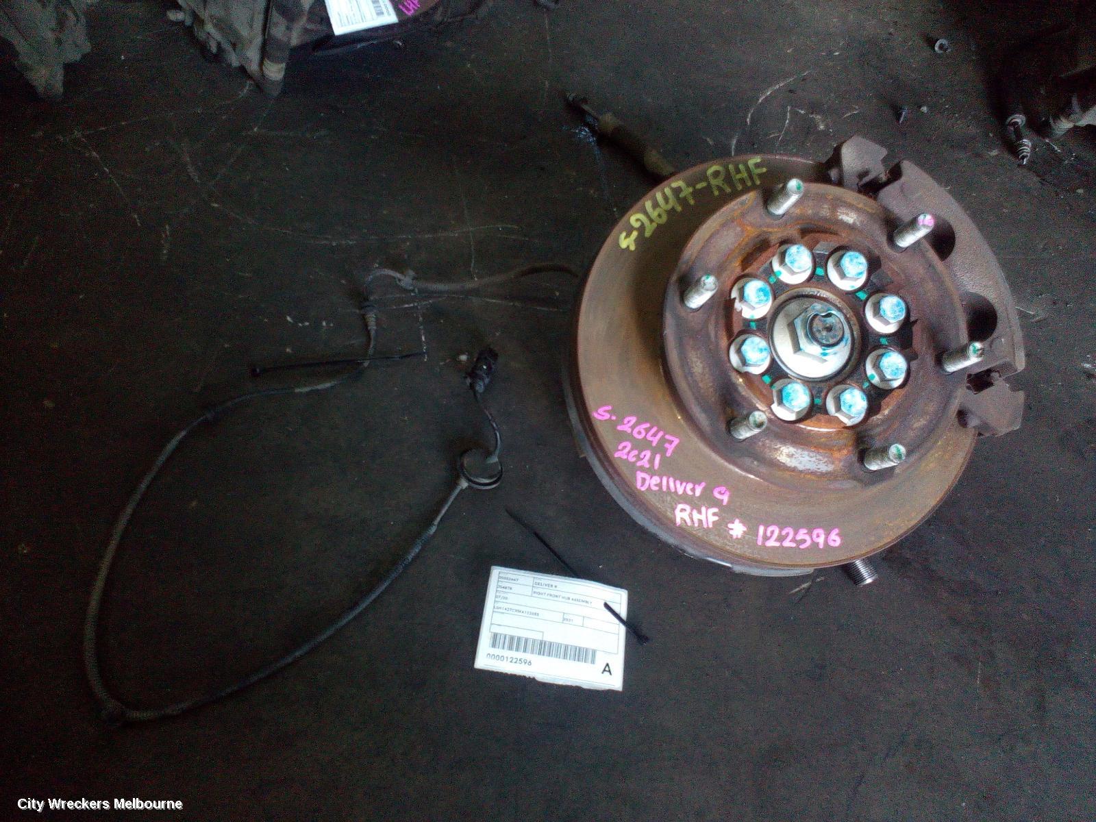 LDV DELIVER 9 RIGHT FRONT HUB ASSEMBLY, 07/2020 ONWARDS - Image 3