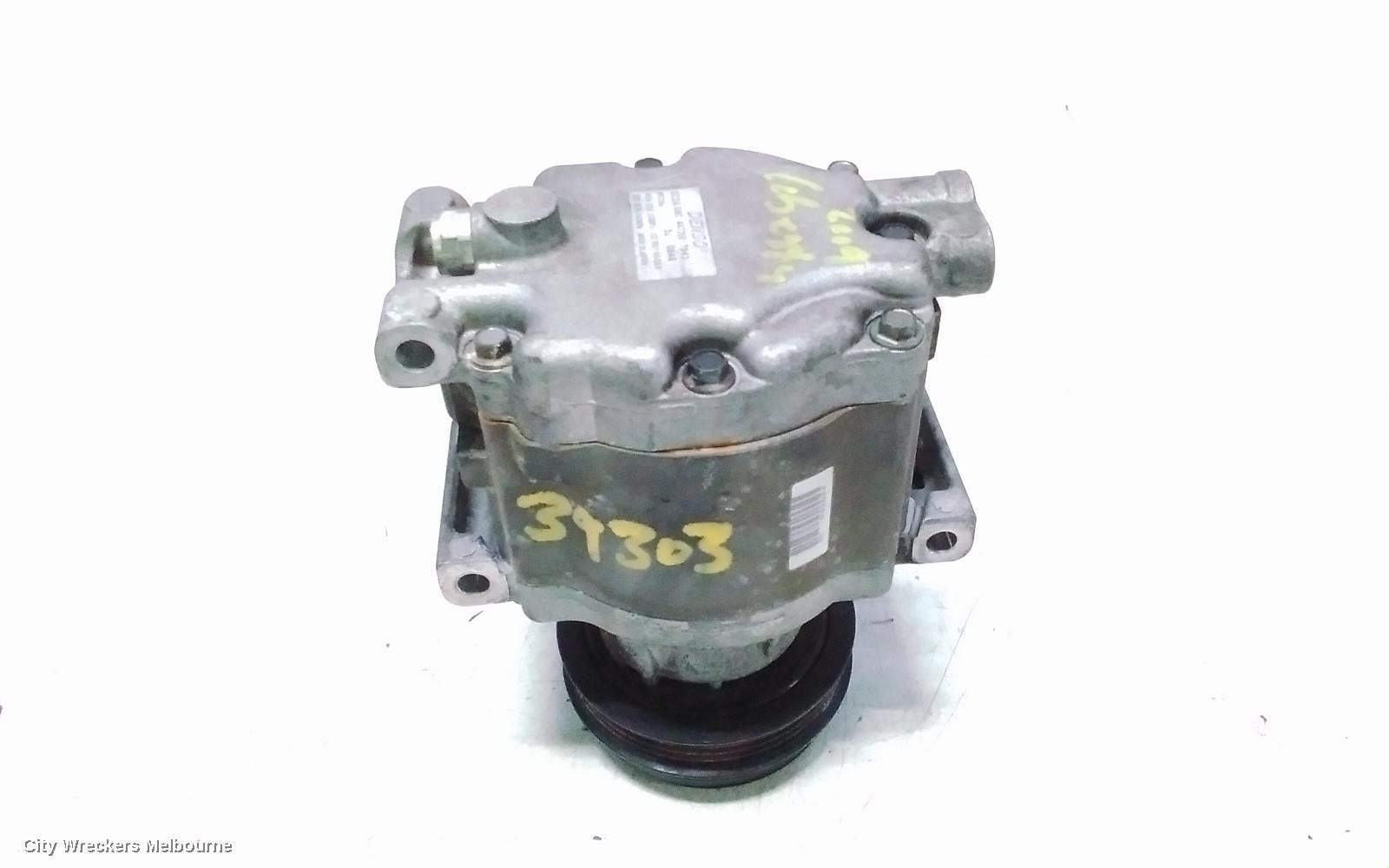 SUBARU LIBERTY A/C COMPRESSOR, 4TH GEN, 2.5, EJ25, DENSO SCSA08C, 09/2003 - 08/2009 - Image 1
