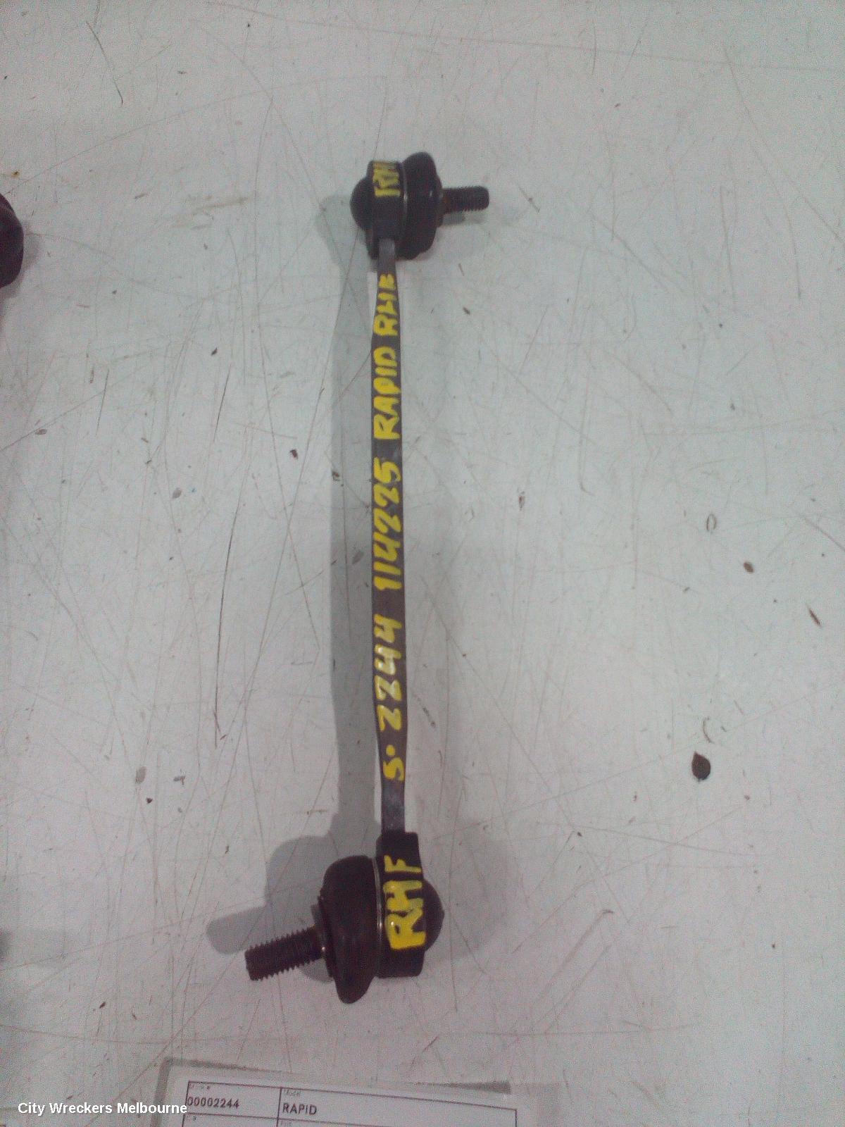 SKODA RAPID STABILISER BAR, NH, 05/2014 - 12/2020 - Image 2