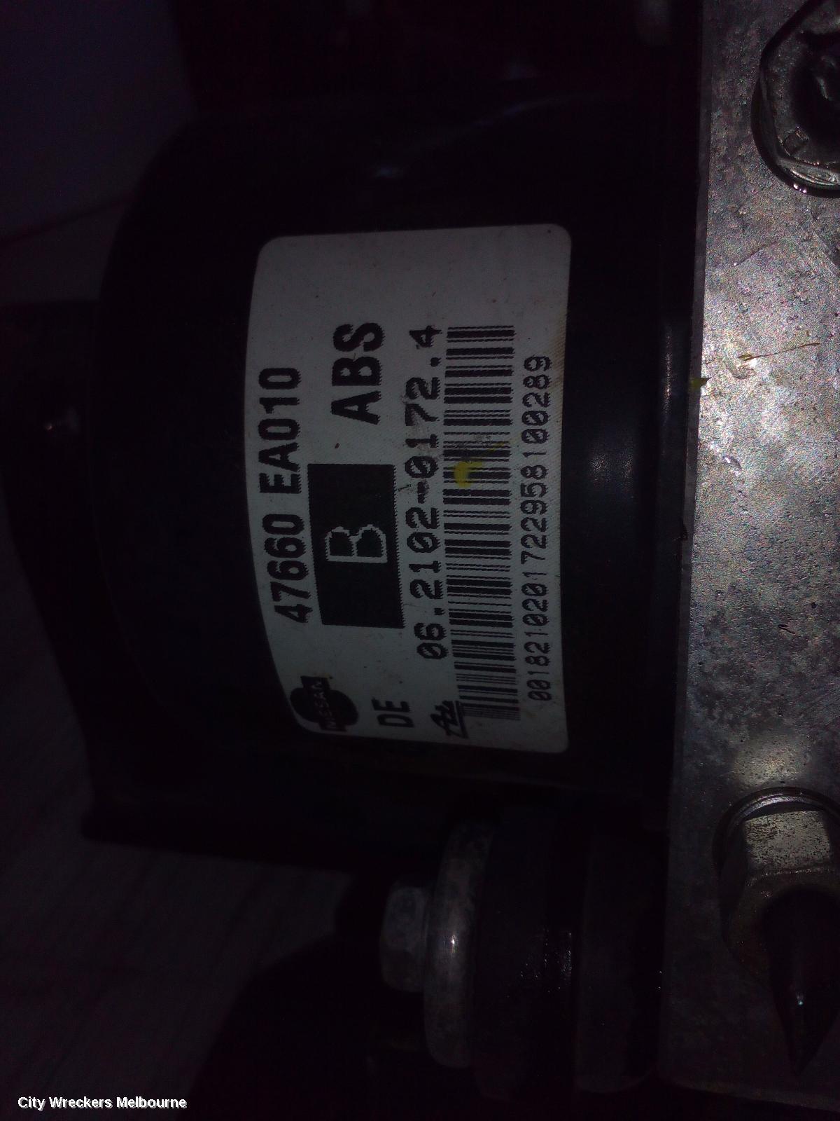 NISSAN NAVARA ABS PUMP/MODULATOR, D40, P/N 47660-EA010, 09/2005 - 08/2015 - Image 1