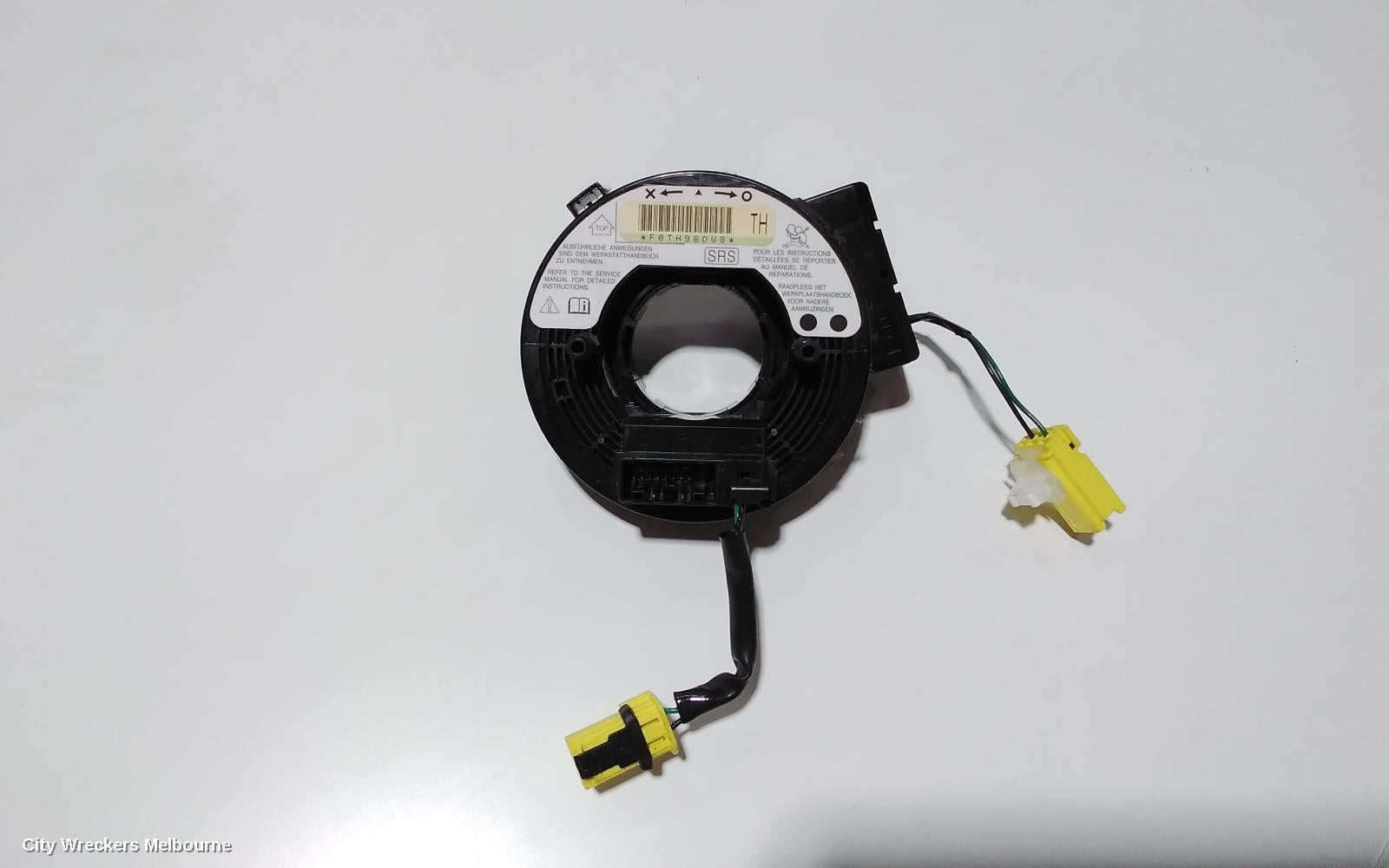 HONDA ACCORD AIRBAG MODULE/SENSOR, CLOCKSPRING, 8TH GEN, EURO (VIN JHMCU), 06/2008 - 12/2015 - Image 1