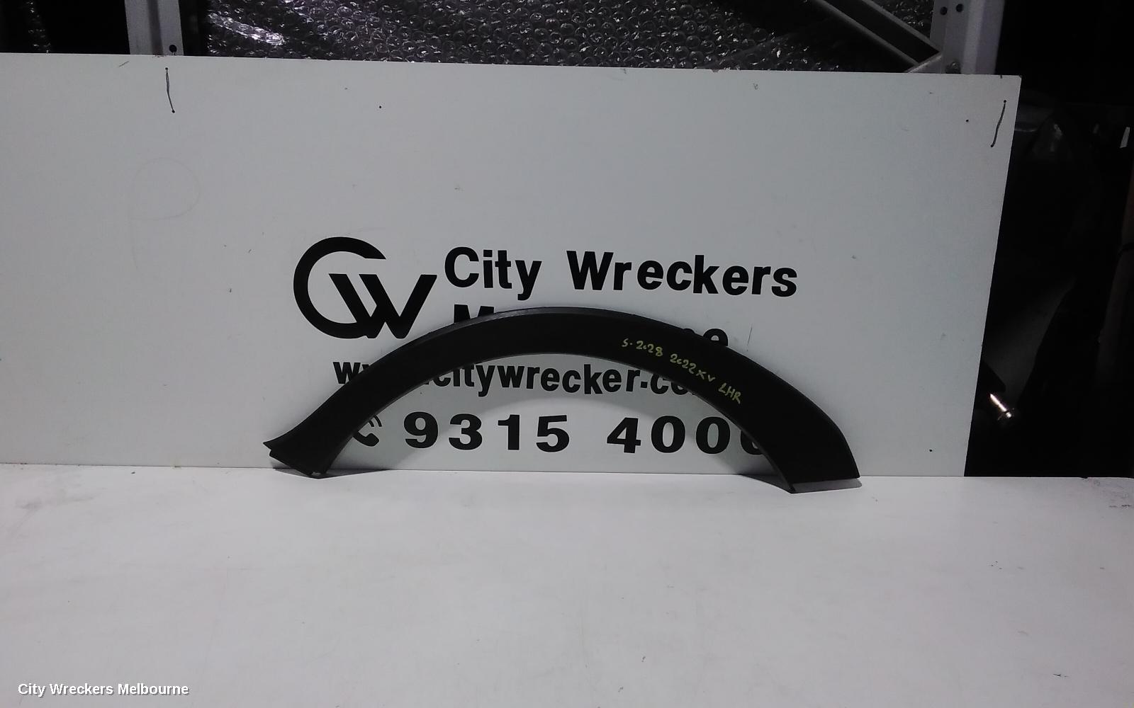 SUBARU XV WHEEL ARCH FLARE, LH REAR, G5X, 05/2017 ONWARDS - Image 2