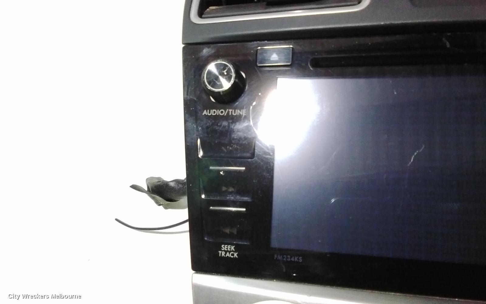 SUBARU XV RADIO/CD/DVD/SAT/TV, 6.1IN TOUCHSCREEN, W/ SAT NAV, P/N ON FACE FM234KS, G4X, 08/2011 - 04/2015 - Image 3