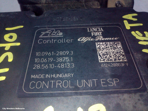 ALFA ROMEO GIULIETTA ABS PUMP/MODULATOR, 940 SERIES, 01/2011 - 12/2020 - Image 2