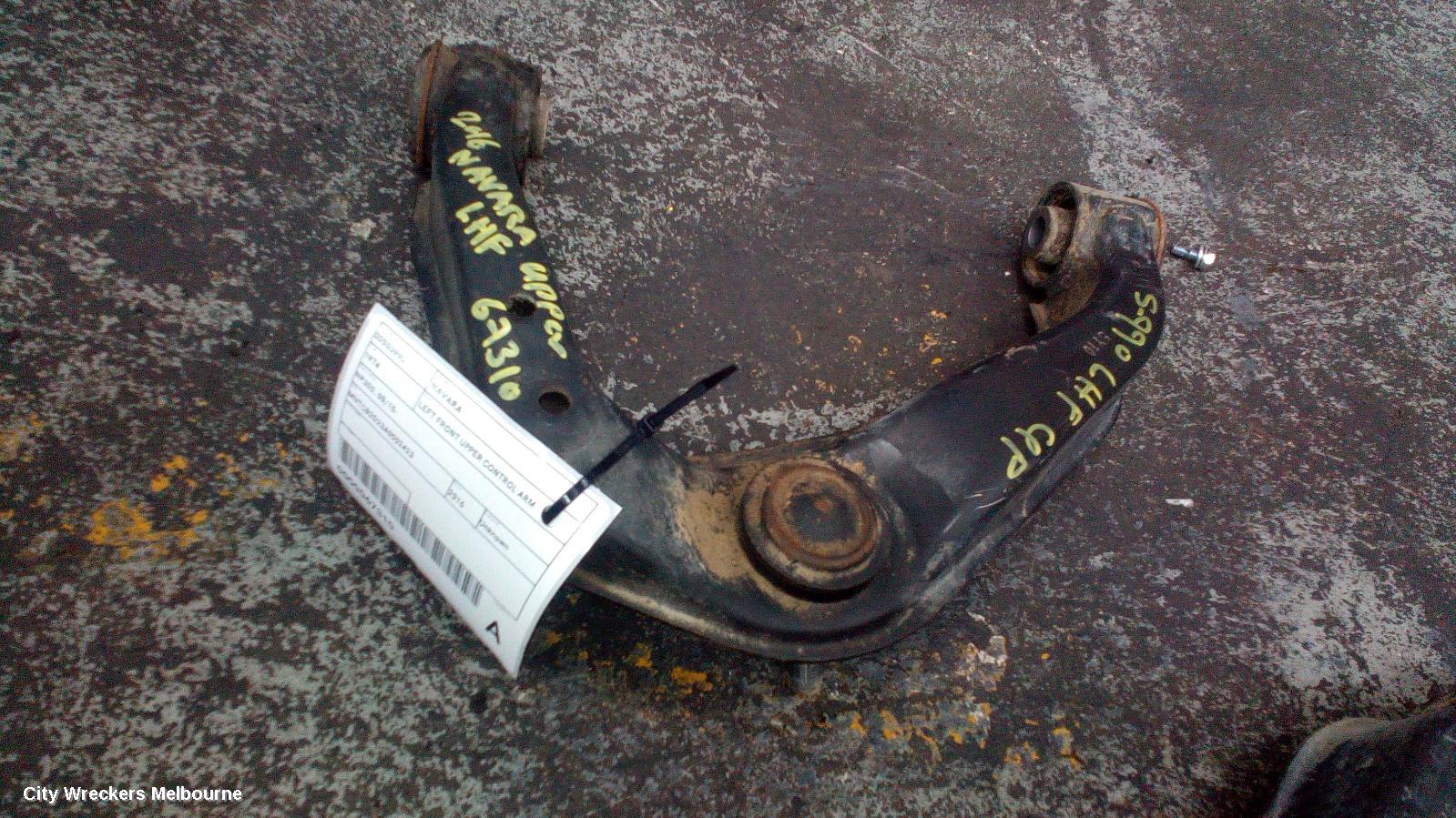 NISSAN NAVARA LEFT FRONT UPPER CONTROL ARM, NP300, 05/2015 - 12/2020 - Image 1