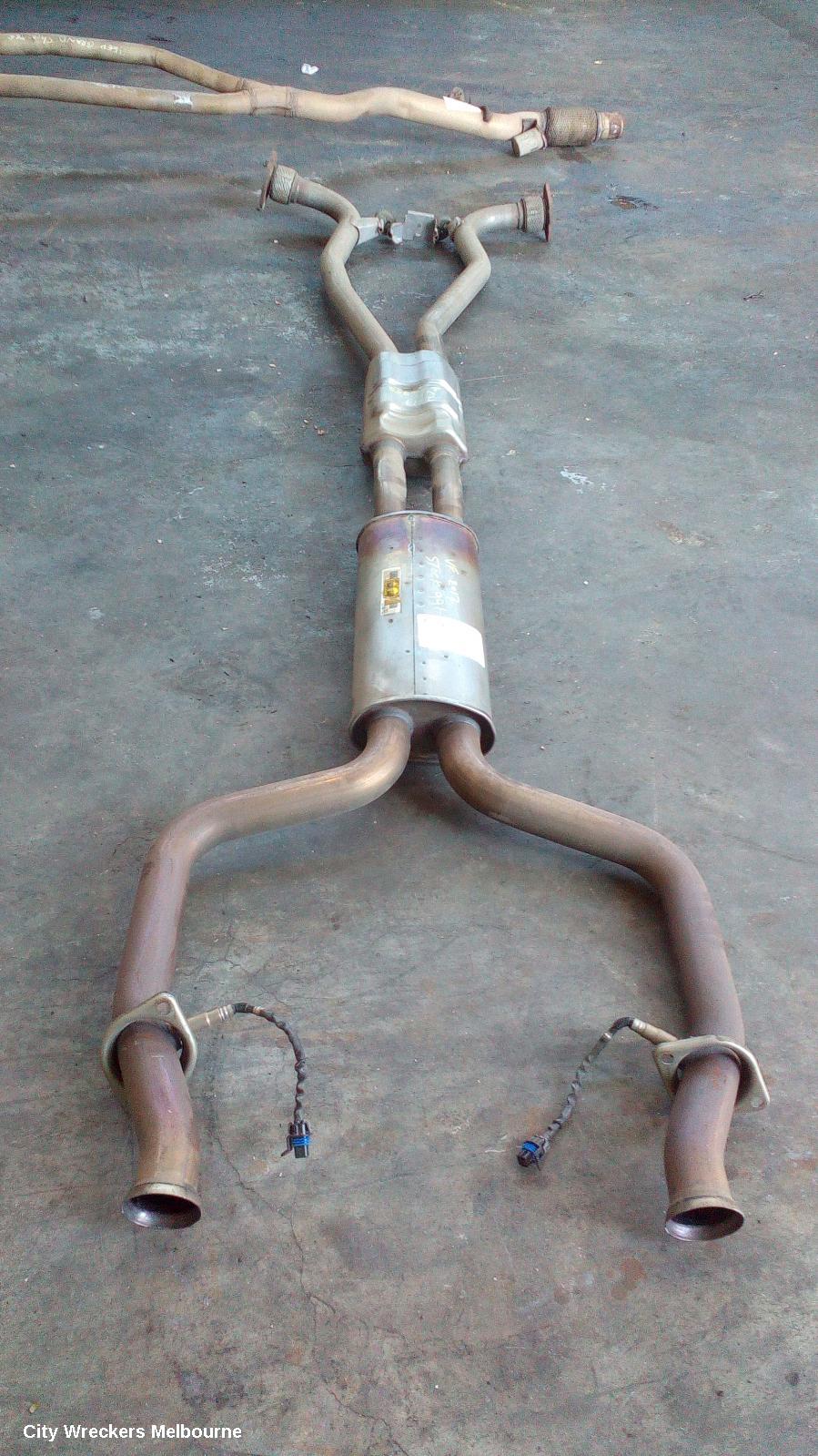HOLDEN COMMODORE EXHAUST SYSTEM, VF, SEDAN, V6, DUAL MUFFLERS, 05/2013 - 12/2017 - Image 2
